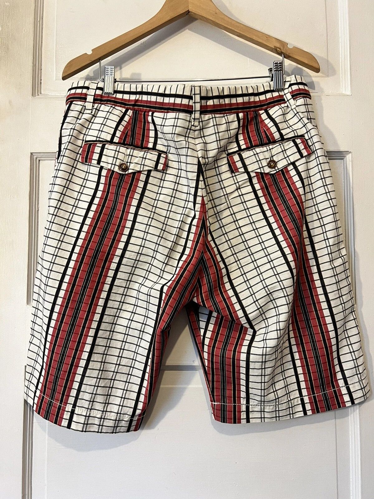 Other Myths red plaid shorts size 48 I Size US 32 / EU 48 - 3 Thumbnail
