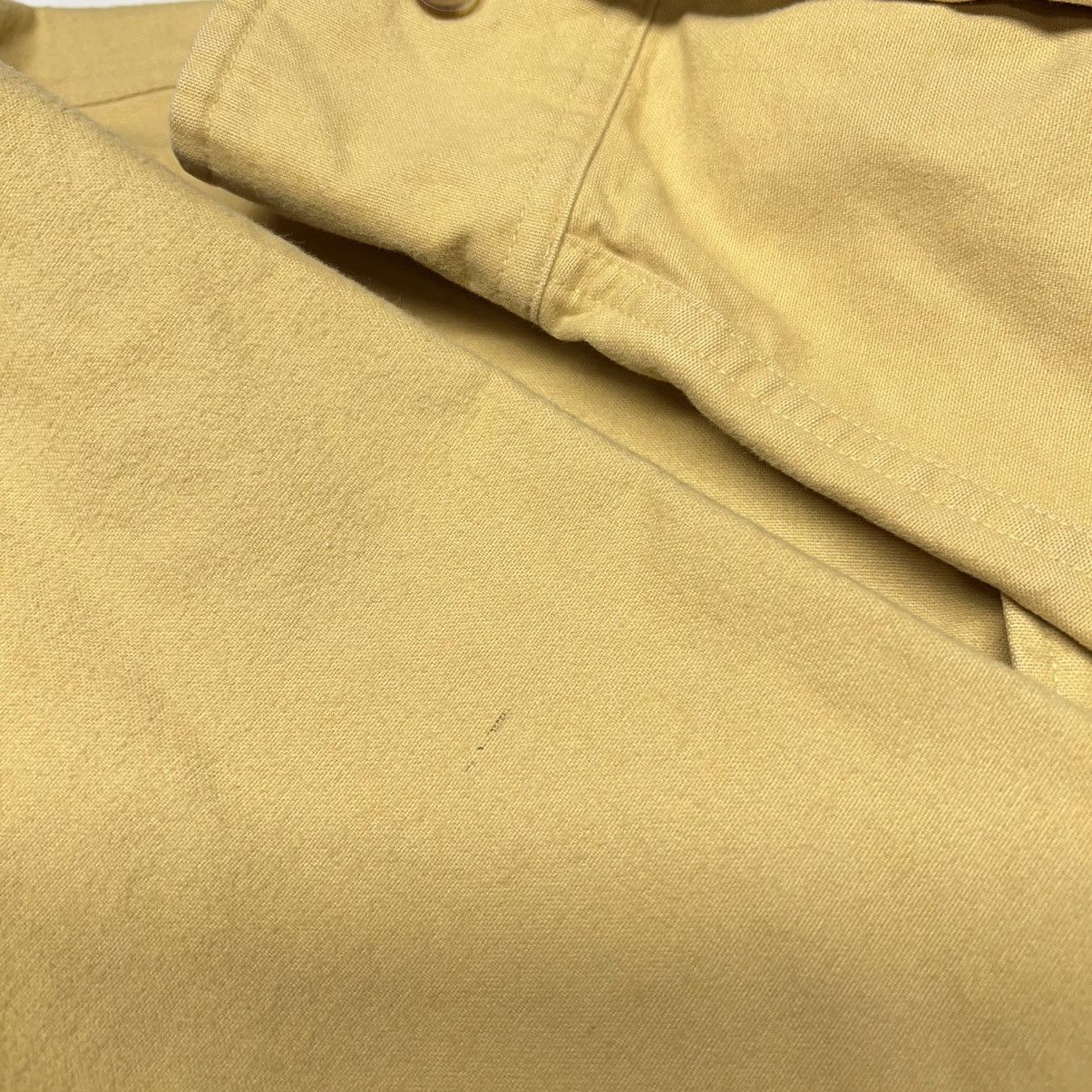 Cabelas × Vintage Cabelas Button Down Shirt Yellow Flannel Heavy Long Sleeve Size US XXL / EU 58 / 5 - 12 Thumbnail
