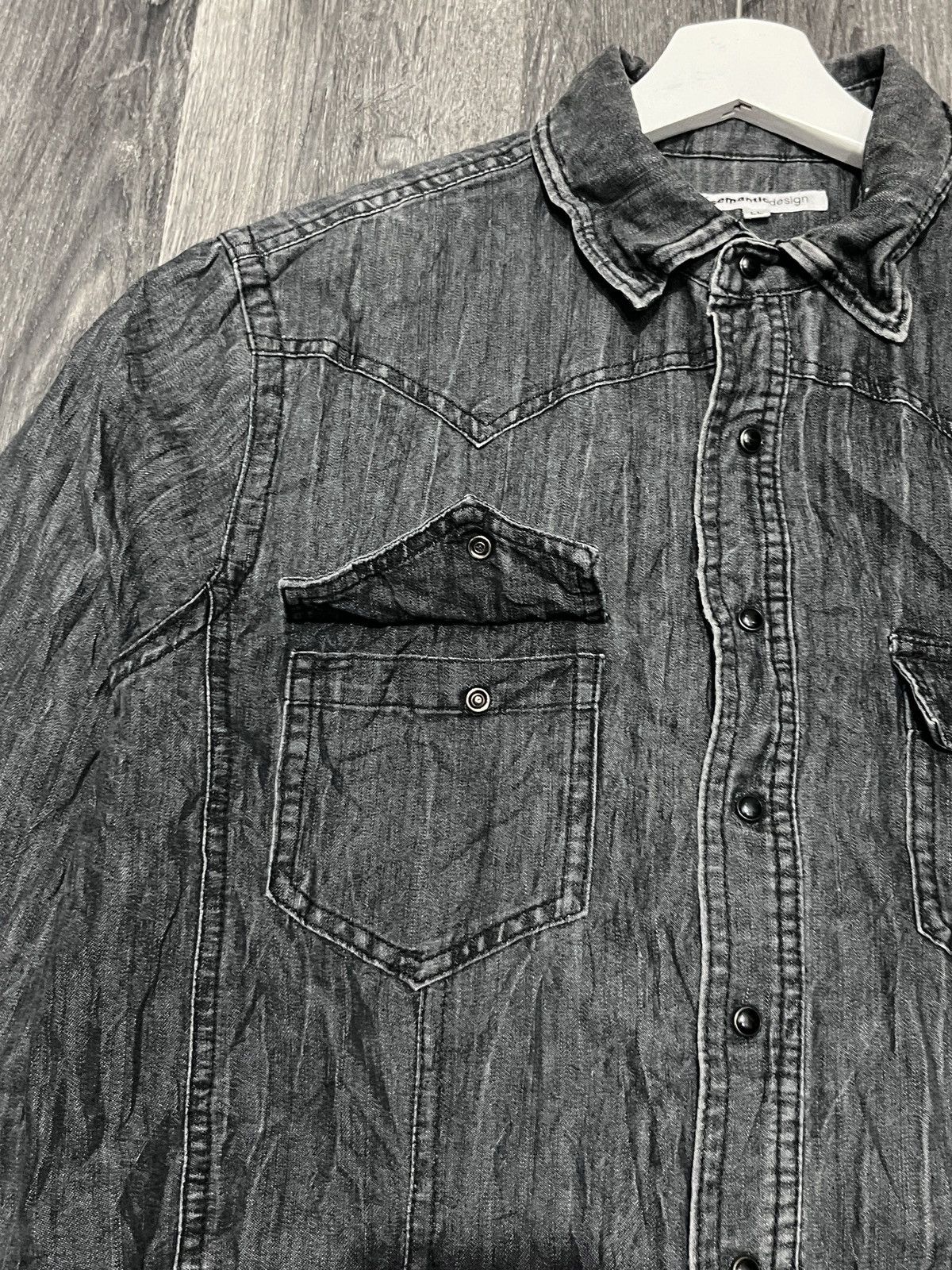 Hysteric Glamour × If Six Was Nine × semanticdesign Semantic Design Flannel Button Up Shirt Size XL / US 12-14 / IT 48-50 - 4 Thumbnail