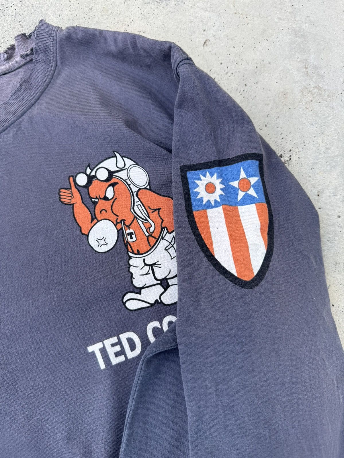 Tedman Thrashed 2000s Tedman Distressed Tees Size US M / EU 48-50 / 2 - 9 Thumbnail