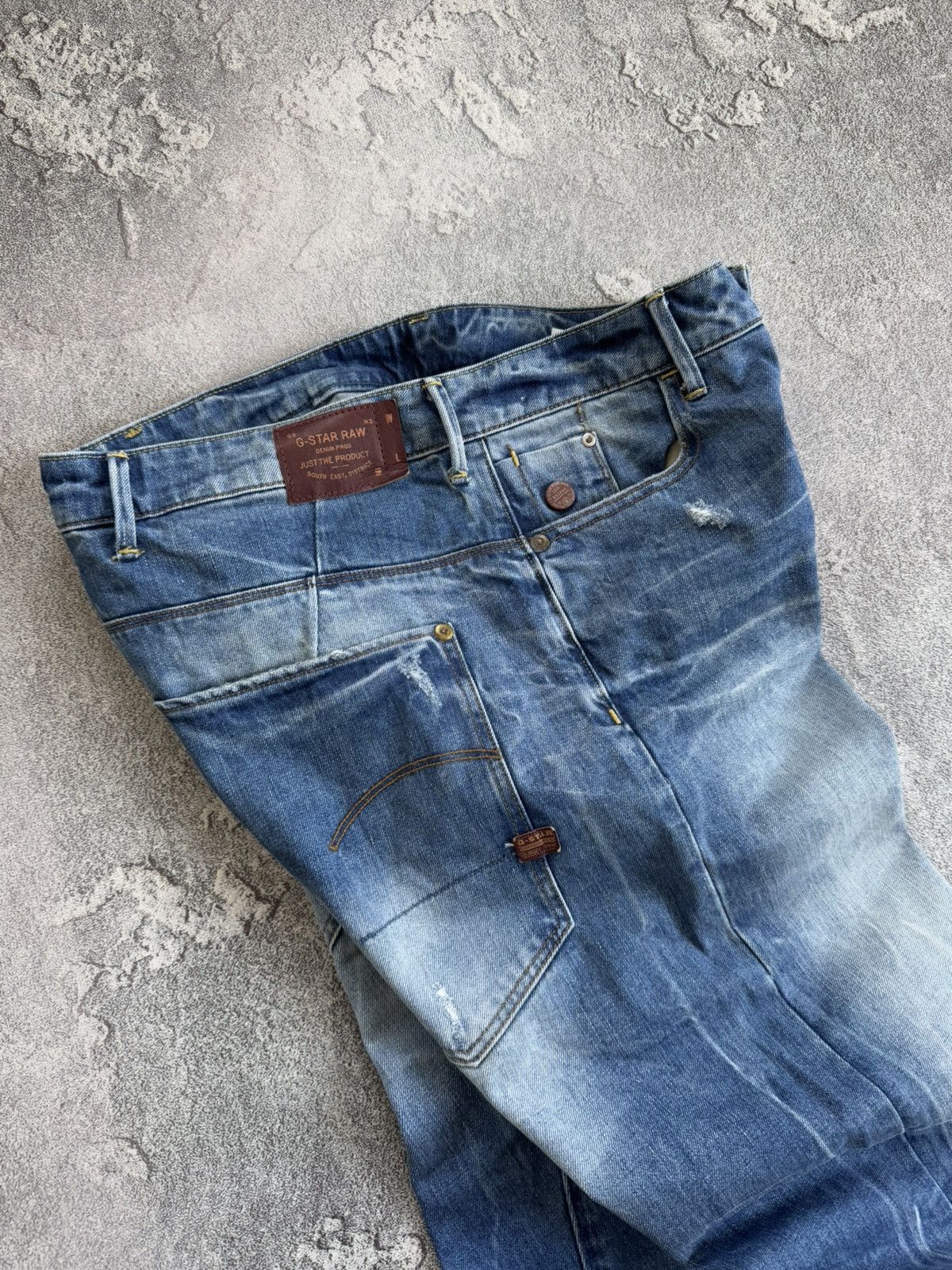 G-Star G star raw TYPE C 3D loose tapered denim pant trouser Jean Size US 34 / EU 50 - 16 Thumbnail