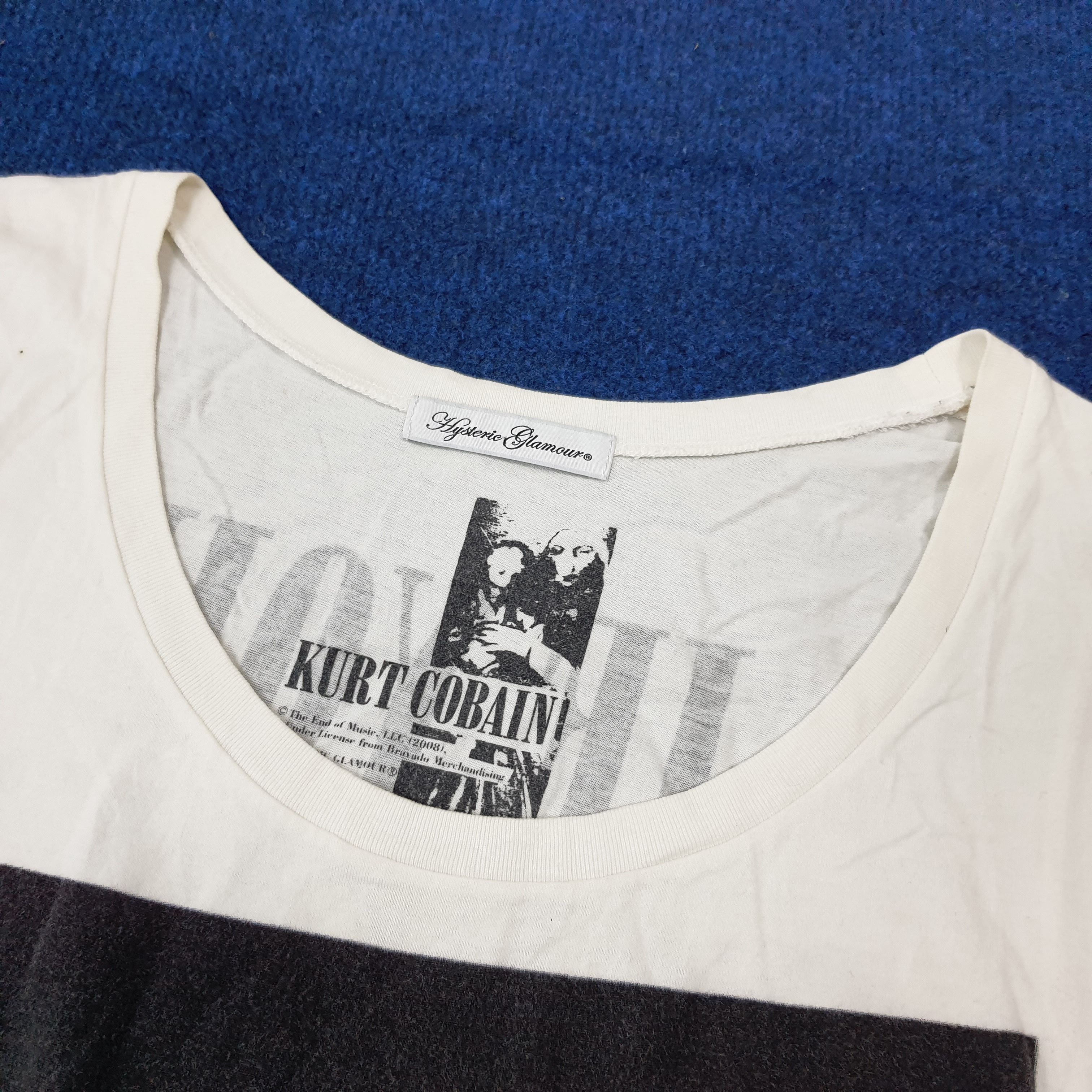 Hysteric Glamour Vintage Hysteric Glamour Kurt Cobain Nirvana TankTop C276N34 Size S / US 4 / IT 40 - 6 Thumbnail