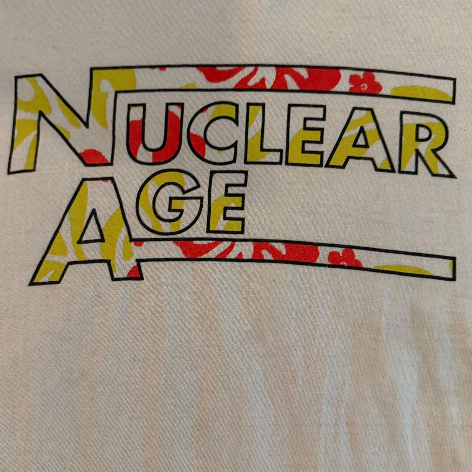 Band Tees Nuclear Age Hardcore Band Nuke The West White T-Shirt Size S Size US S / EU 44-46 / 1 - 2 Thumbnail