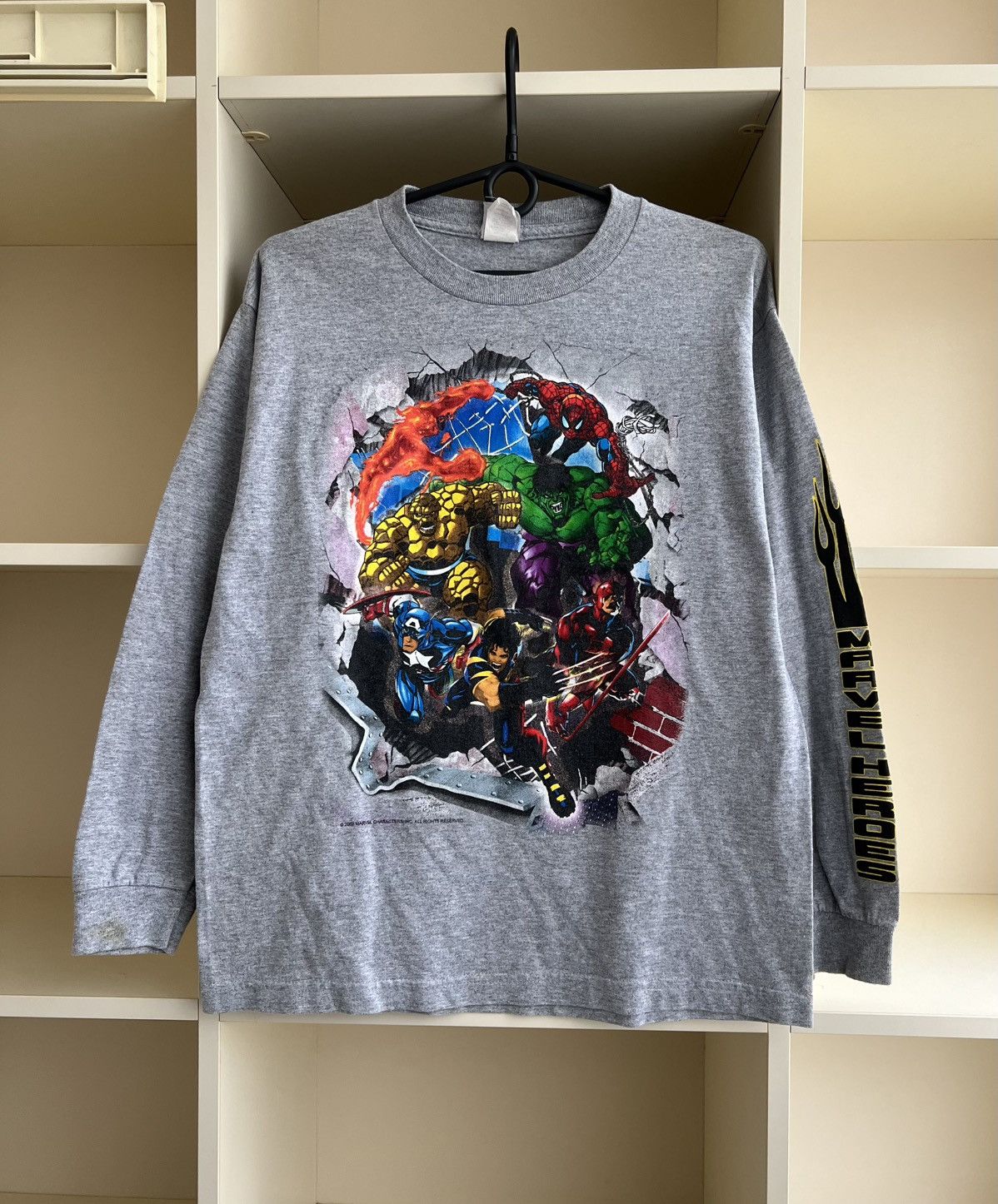 Marvel Comics Vintage 2002 Marvel Sweatshirt comics tee Size M Size US M / EU 48-50 / 2 - 1 Thumbnail