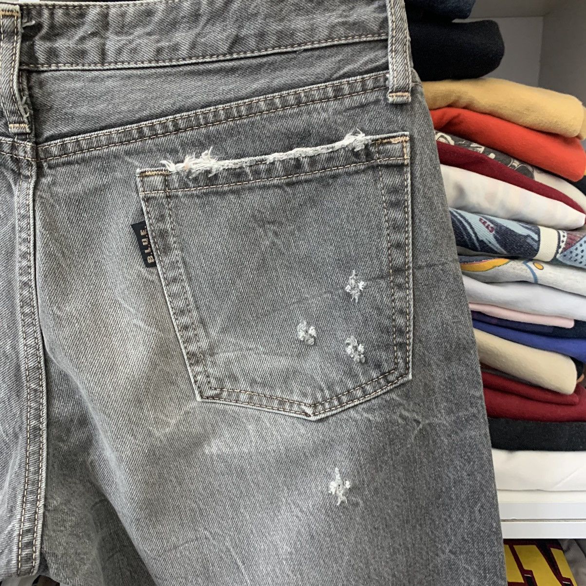Blue Blue Japan VTG BLUE BLUE JEANS Size US 32 / EU 48 - 11 Thumbnail