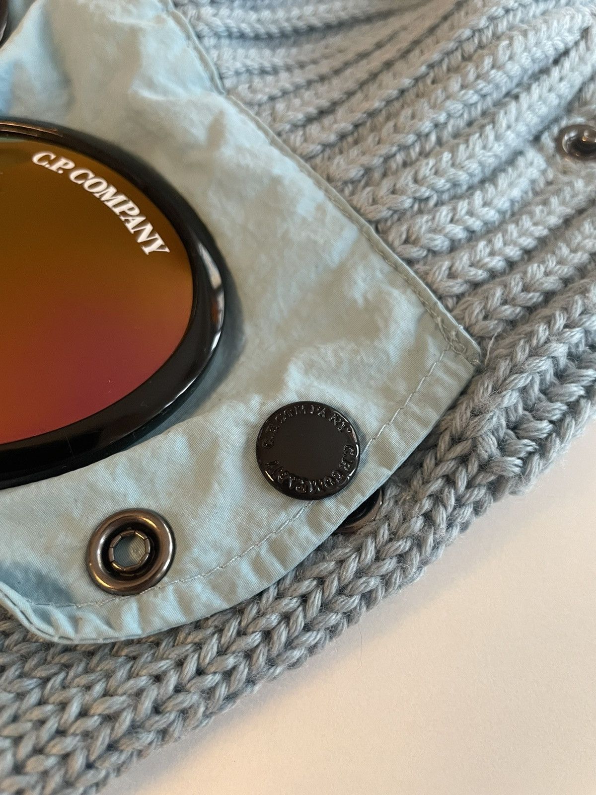 C.P. Company × Palace C.P Company x Palace Goggle balaclava blue