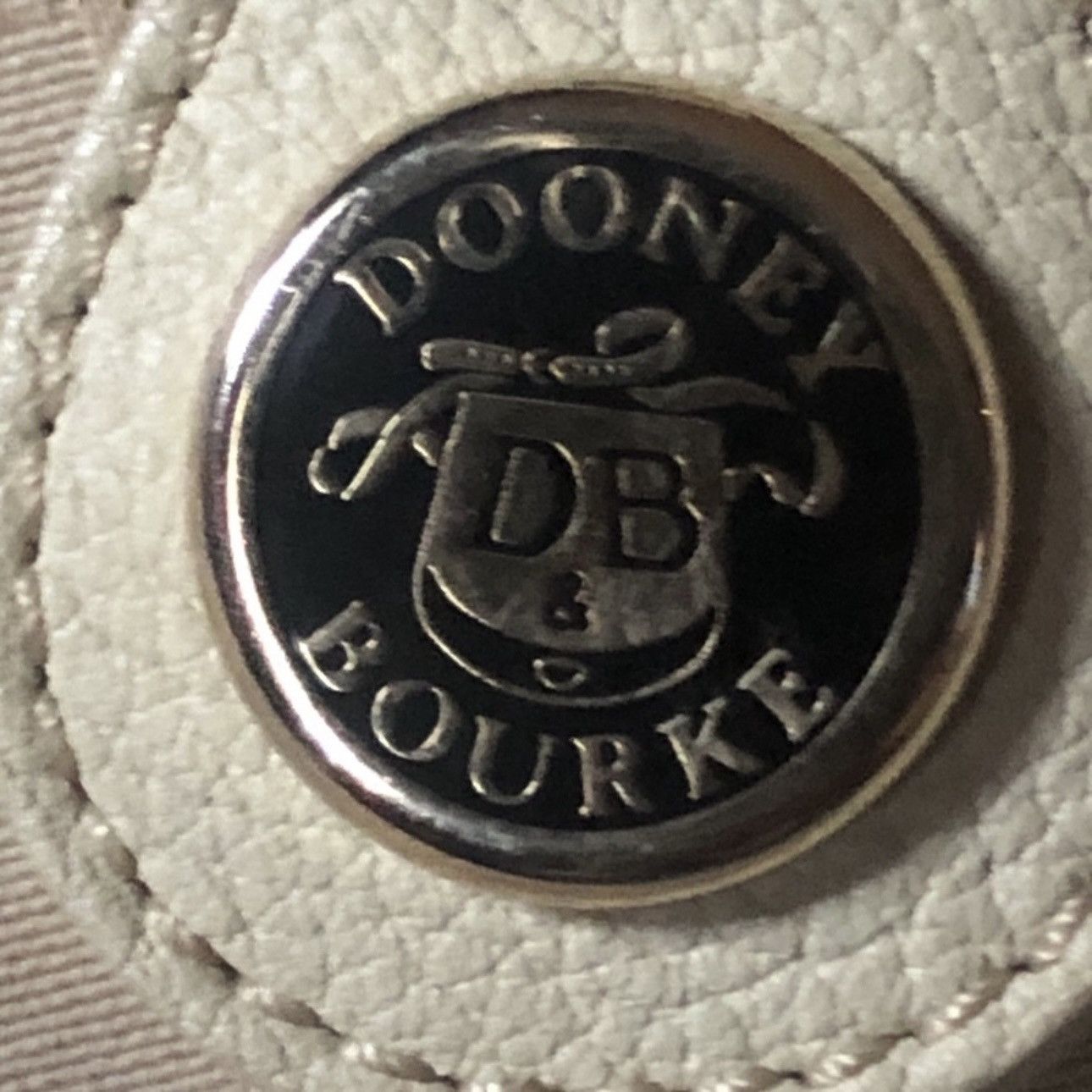 Dooney & Bourke Vintage Dooney & Bourke cream double handle signature bag Size ONE SIZE - 6 Thumbnail