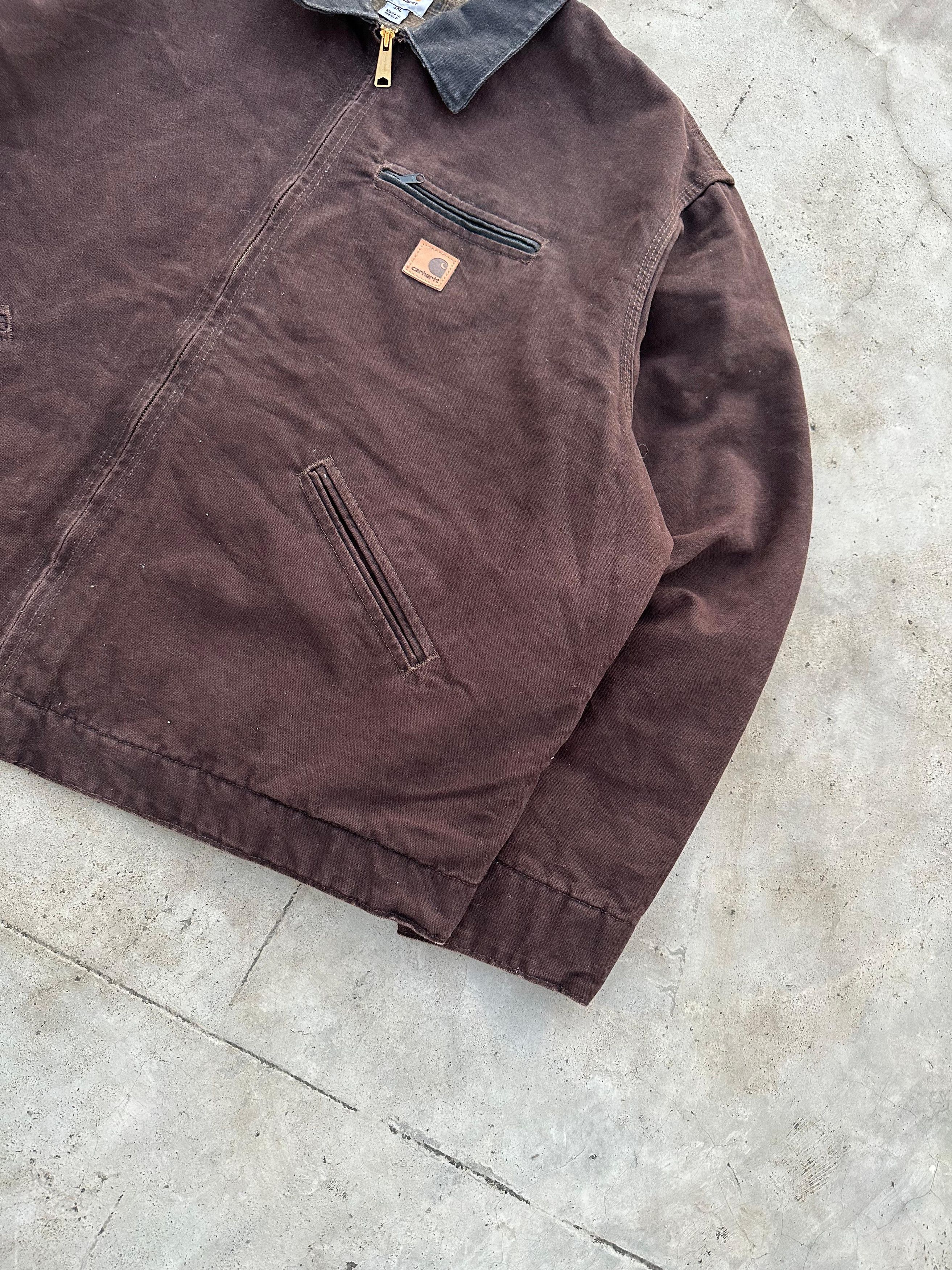 Carhartt Vintage Carhartt Detroit jacket J97 DKB Size US XXL / EU 58 / 5 - 3 Thumbnail