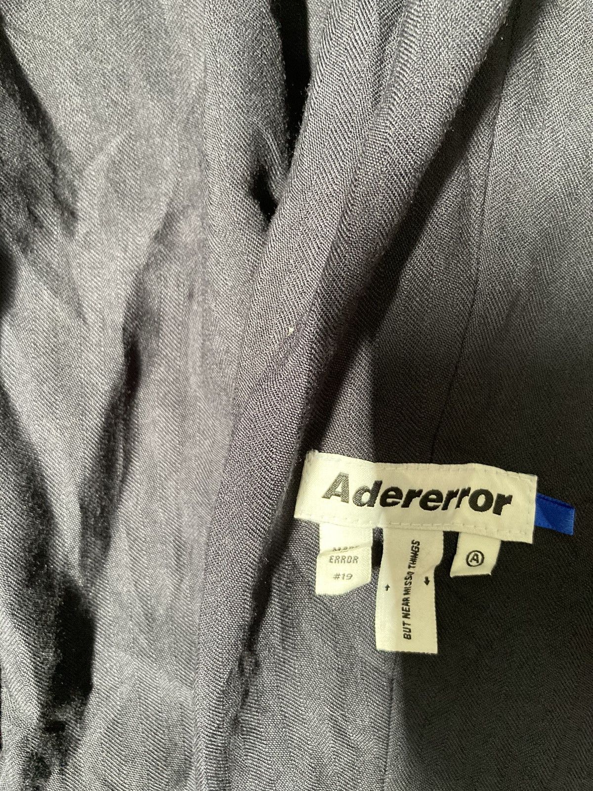 Ader Error Ader Error Wide Balloon ss19 Navy Pants Size US 29 - 5 Thumbnail