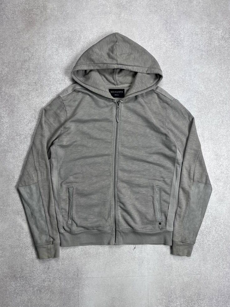 Allsaints × Vintage Vintage Allsaints MF064J West Hoody Zip Hoodie S Size US S / EU 44-46 / 1 - 1 Thumbnail
