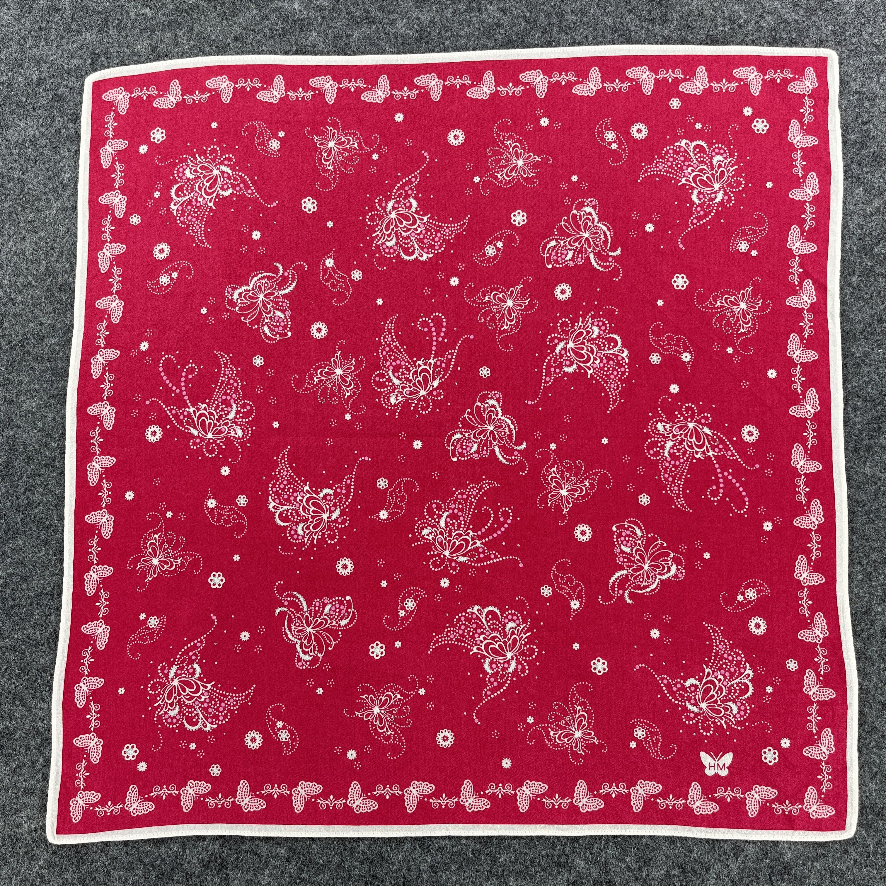 Hanae Mori Hanae Mori Bandana / Handkerchief / Neckerchief B475 Size ONE SIZE - 10 Thumbnail