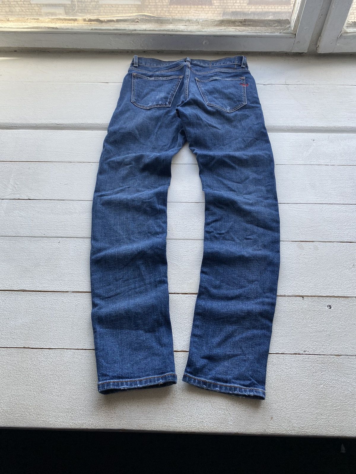 20471120 × Diesel Diesel Skinny Opium Luxury Designer Denim Jeans Gothic Punk Size US 29 - 9 Thumbnail