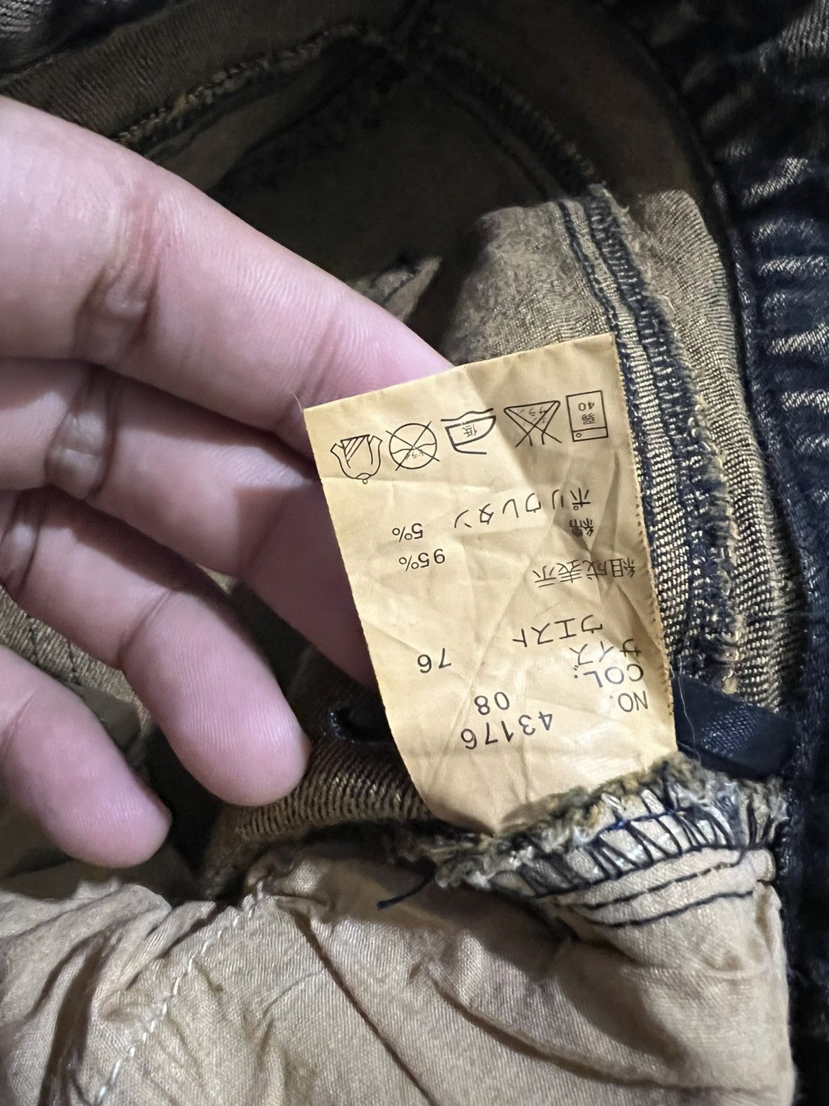 If Six Was Nine × Japanese Brand × Le Grande Bleu (L.G.B.) Jeour aux echecs mudwash japanese flared jeans Size US 30 / EU 46 - 6 Thumbnail