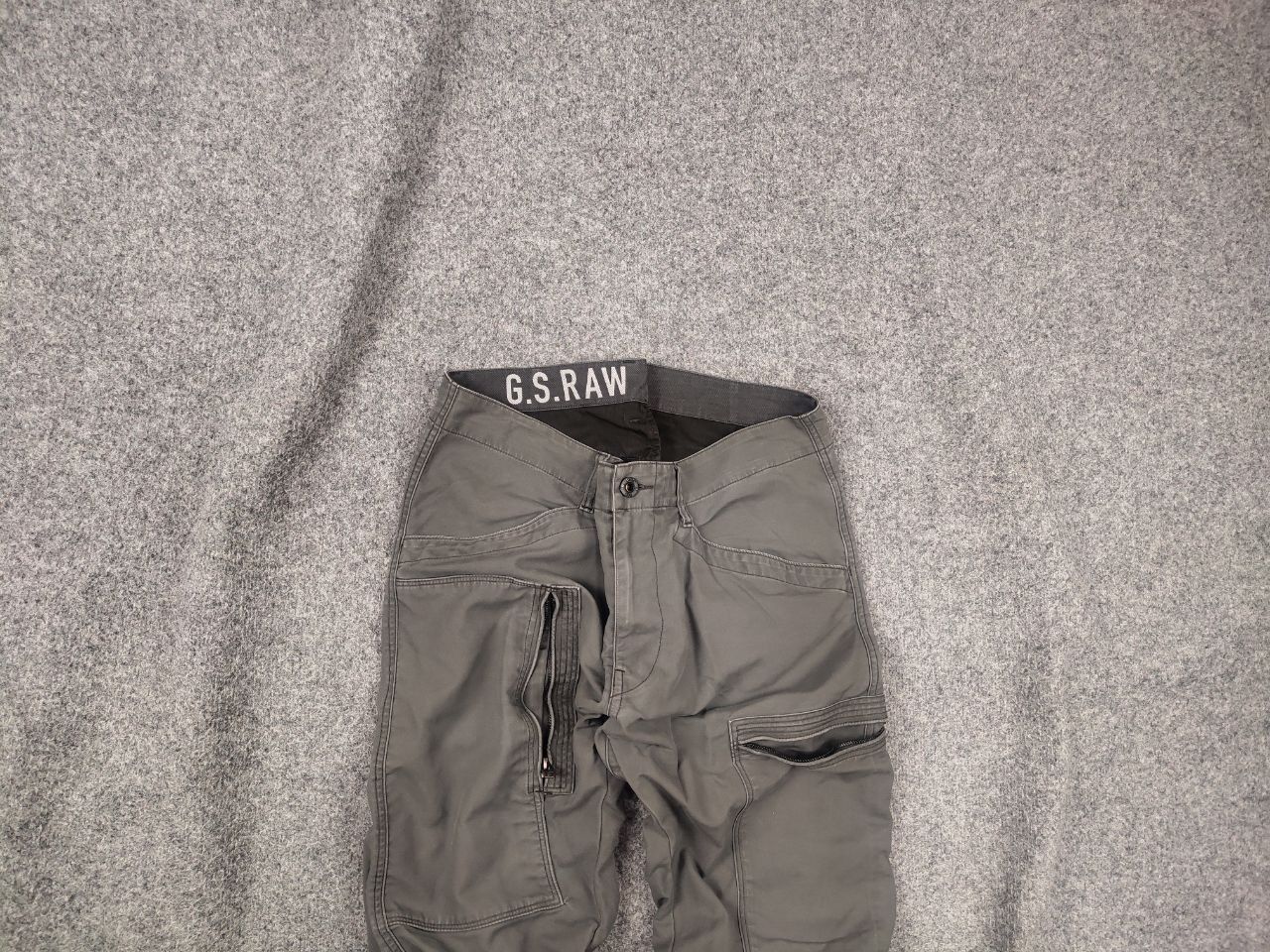 G-Star Vintage G Star Raw Powel 3D Multi pocket cargo Zip Pants Y2k Size US 36 / EU 52 - 1 Thumbnail