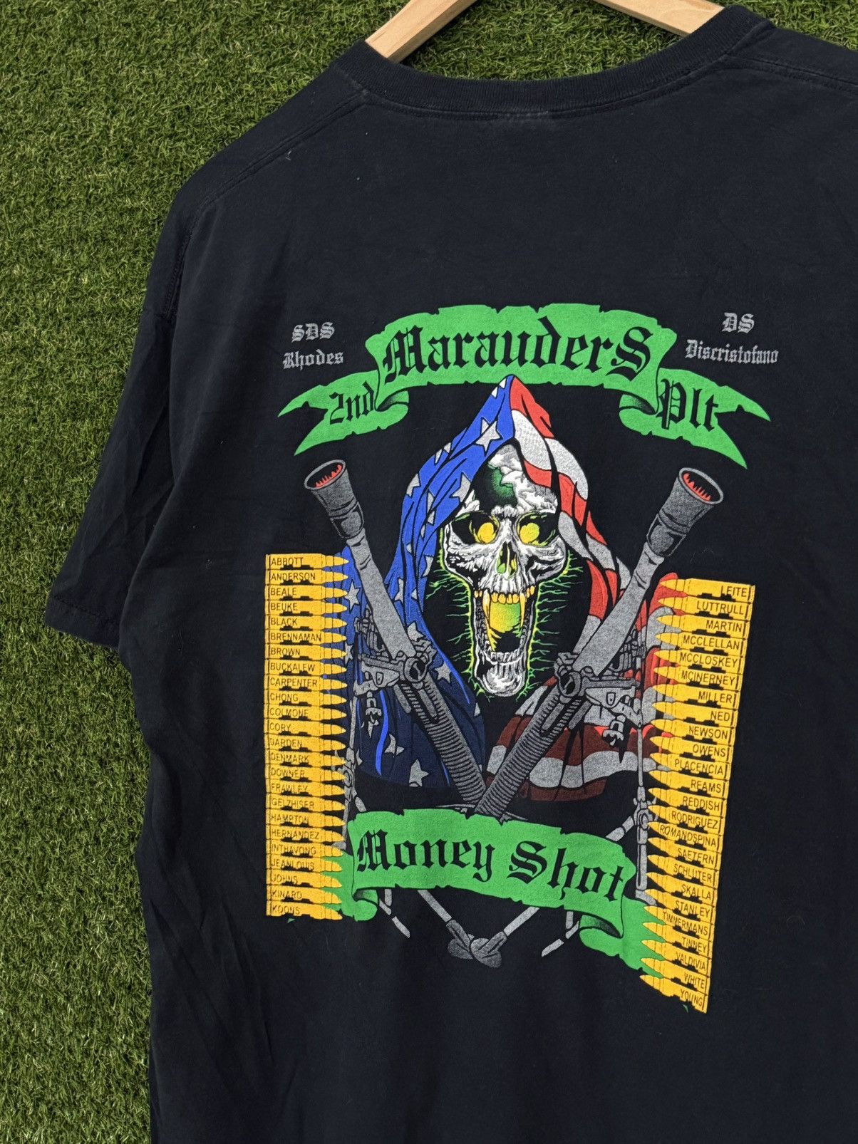 Vintage Vintage Army Military Infantry Marauder Chess Tee Black XL Size US XL / EU 56 / 4 - 2 Thumbnail