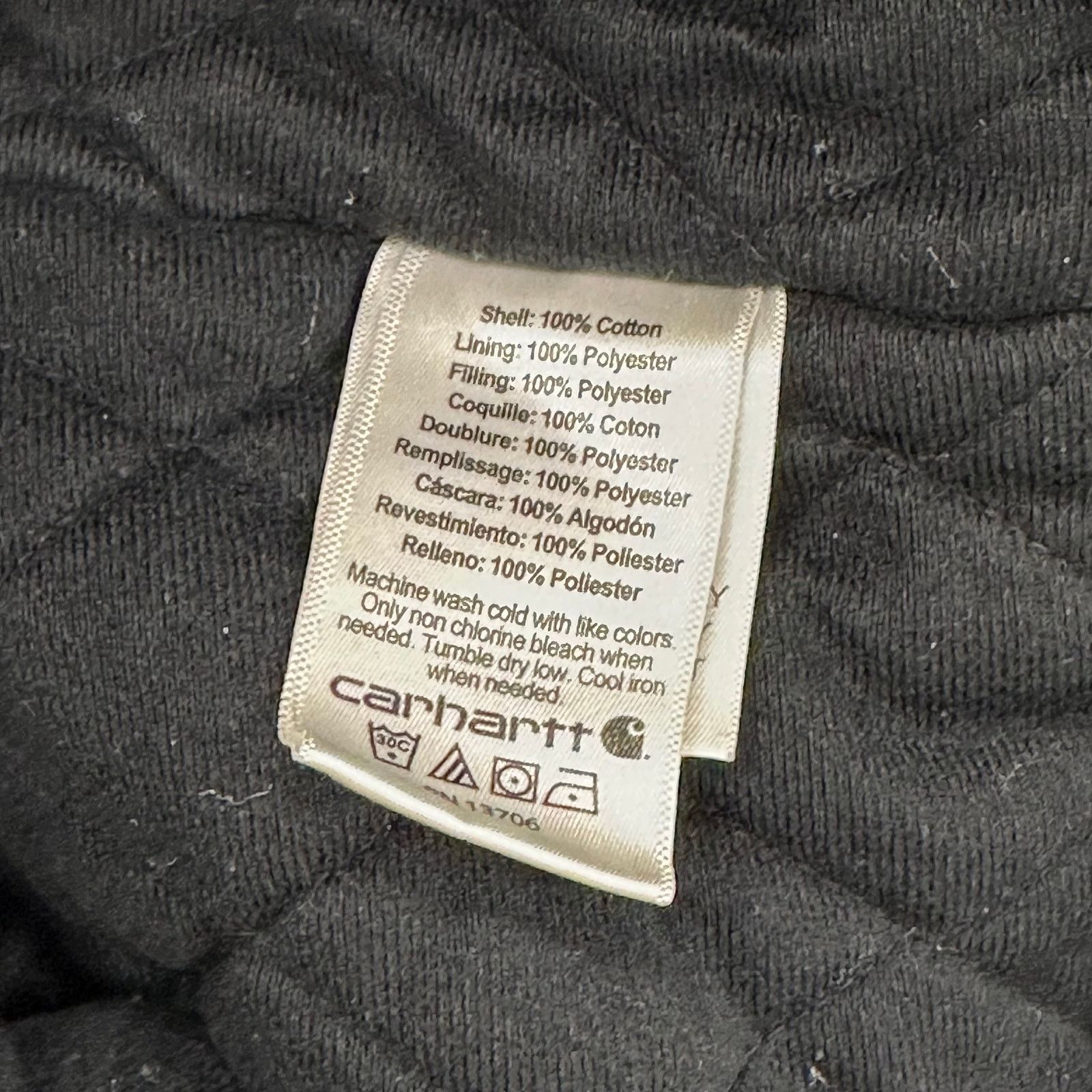 Carhartt Carhartt Mid-Weight Quilt Lined Jacket Youth sz S 7-8 B21 Size US S / EU 44-46 / 1 - 6 Thumbnail