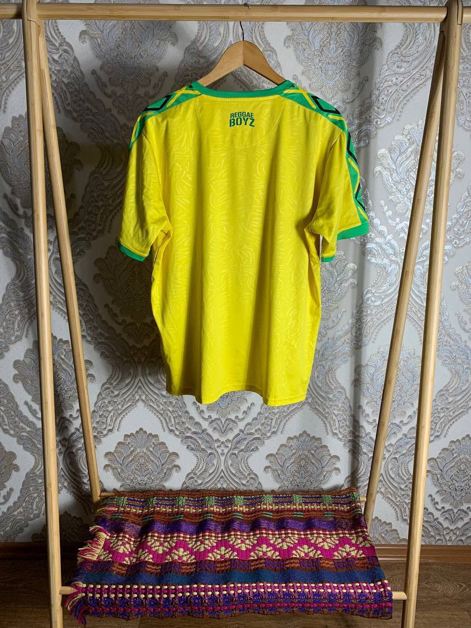 Umbro × Vintage VERY RARE UMBRO JAMAICA SOCCE JERSEY BLOKECORE Y2K RETRO 90s Size US L / EU 52-54 / 3 - 8 Thumbnail
