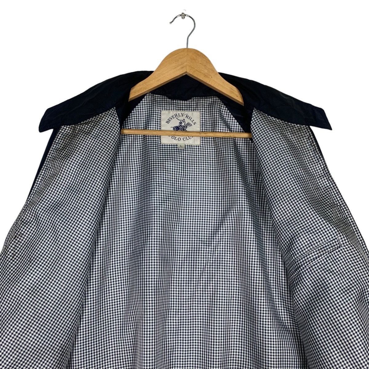 Japanese Brand POLO CLUB Blue Casual Bomber Jacket #1027-C46 Size US L / EU 52-54 / 3 - 12 Thumbnail