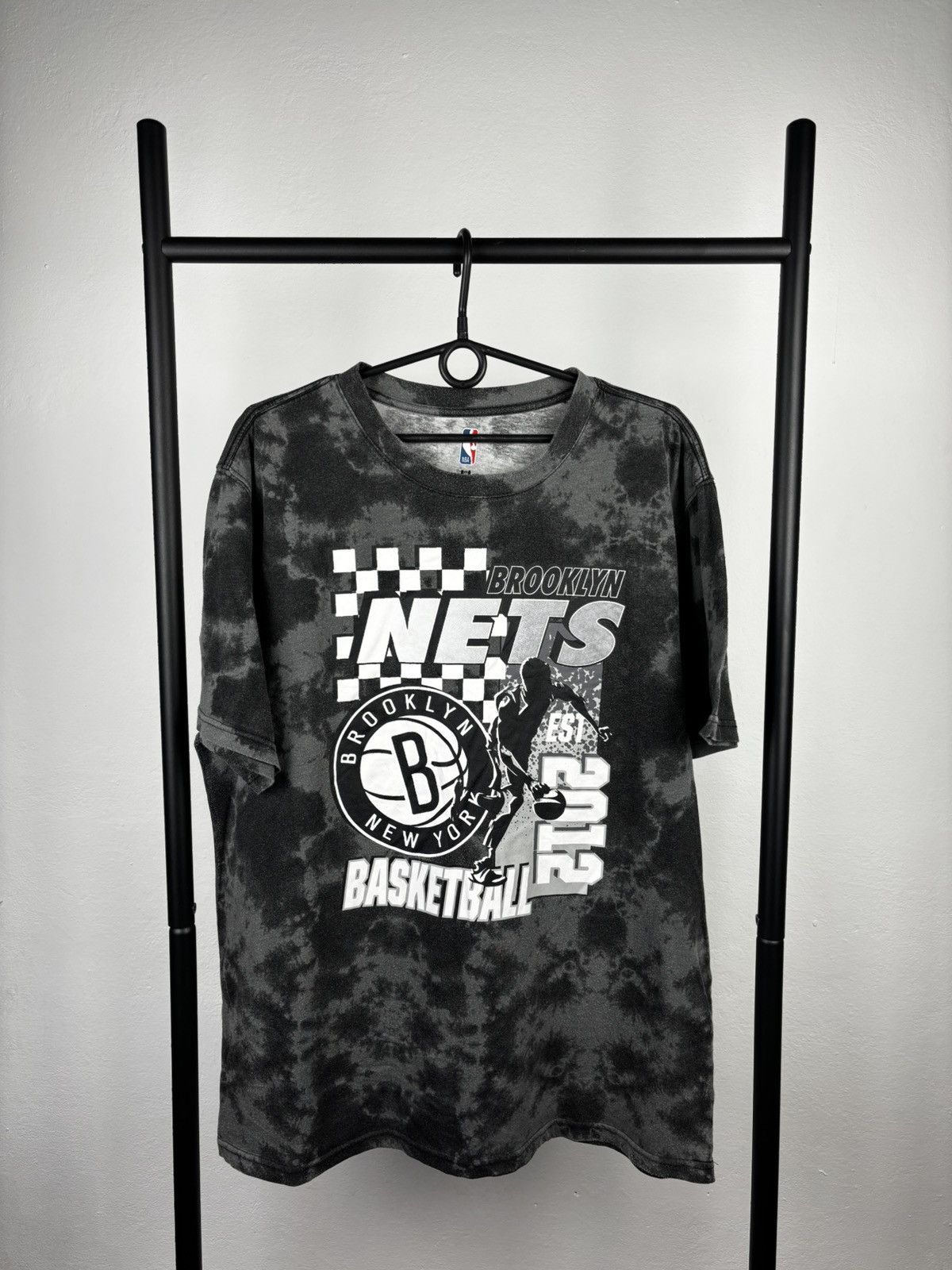 NBA Brooklyn Nets 2012 basketball t shirt size XL Size US XL / EU 56 / 4 - 1 Thumbnail