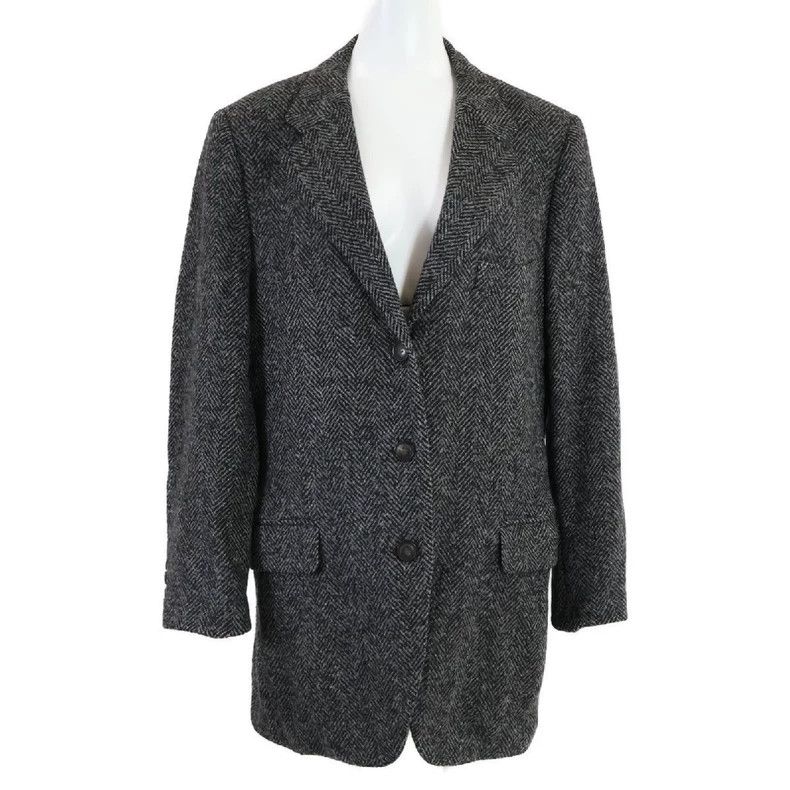 Maison Margiela Hermes Margiela Herringbone Cashmere Coat Size US M / EU 48-50 / 2 - 1 Thumbnail