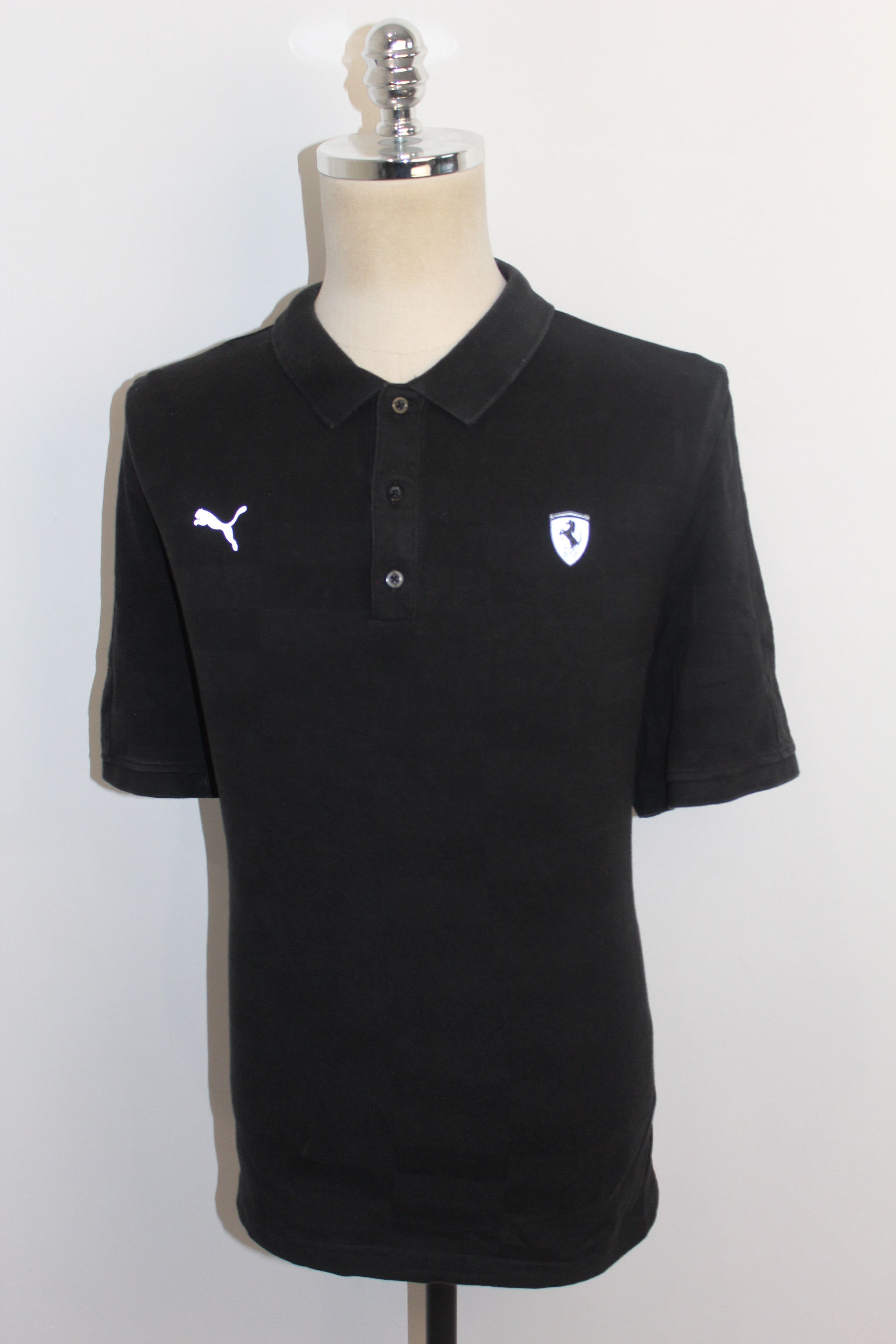 Ferrari × Puma Puma Ferrari Black Polo Shirt Size 2XL Size US XXL / EU 58 / 5 - 1 Thumbnail