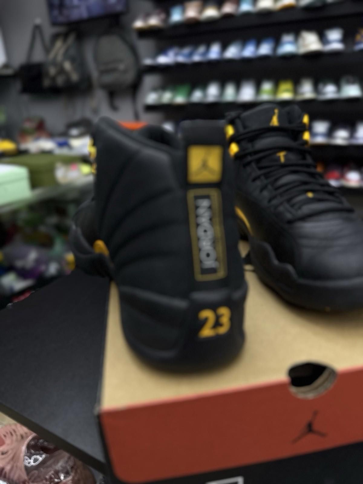 Jordan Brand Air Jordan 12 Black Taxi Retro Size 11 2022 CT8013-071 Size US 11 / EU 44 - 9 Thumbnail