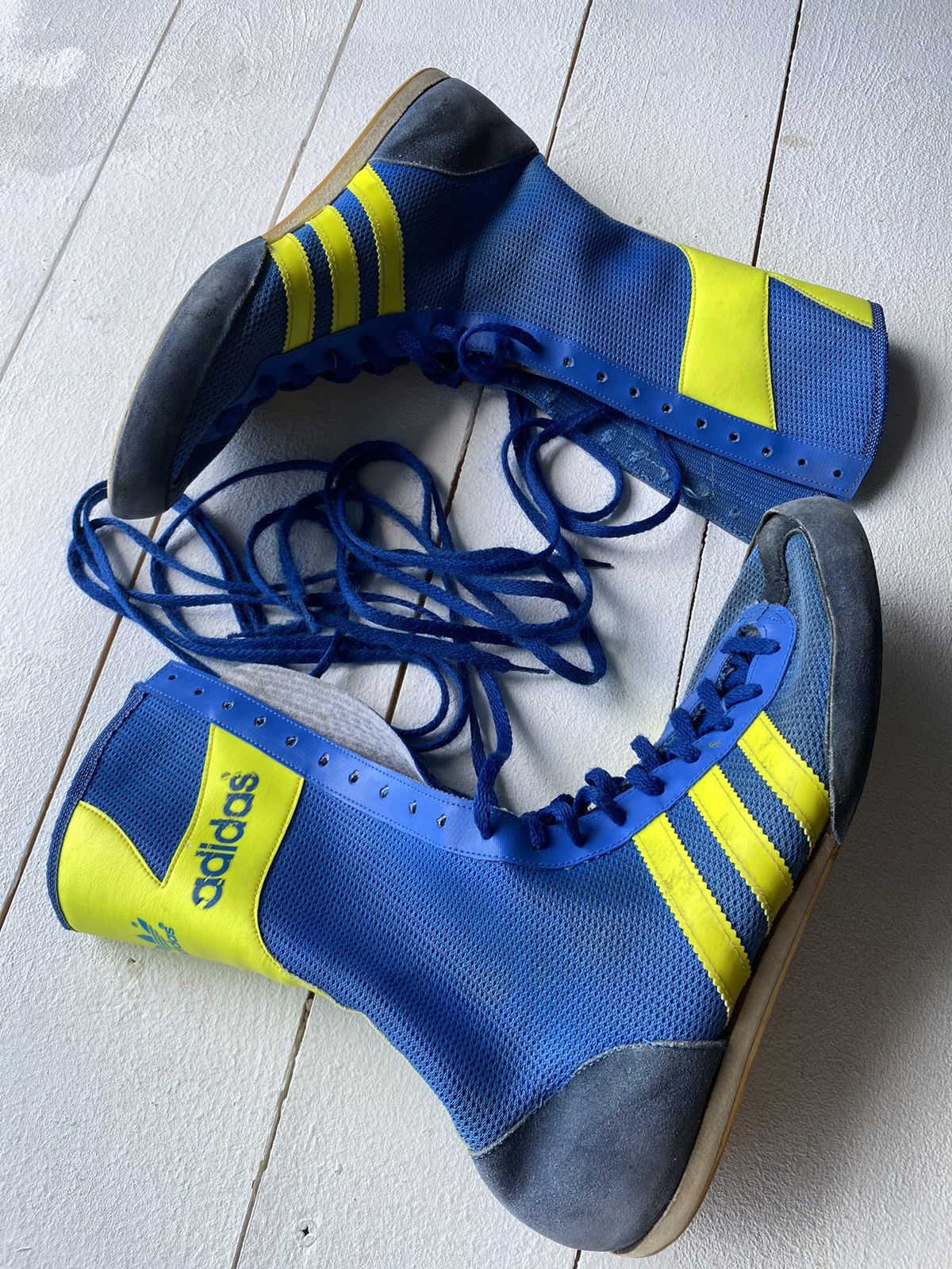 Adidas  Vintage Adidas 80's boxing shoes made in West Germany | Grailed