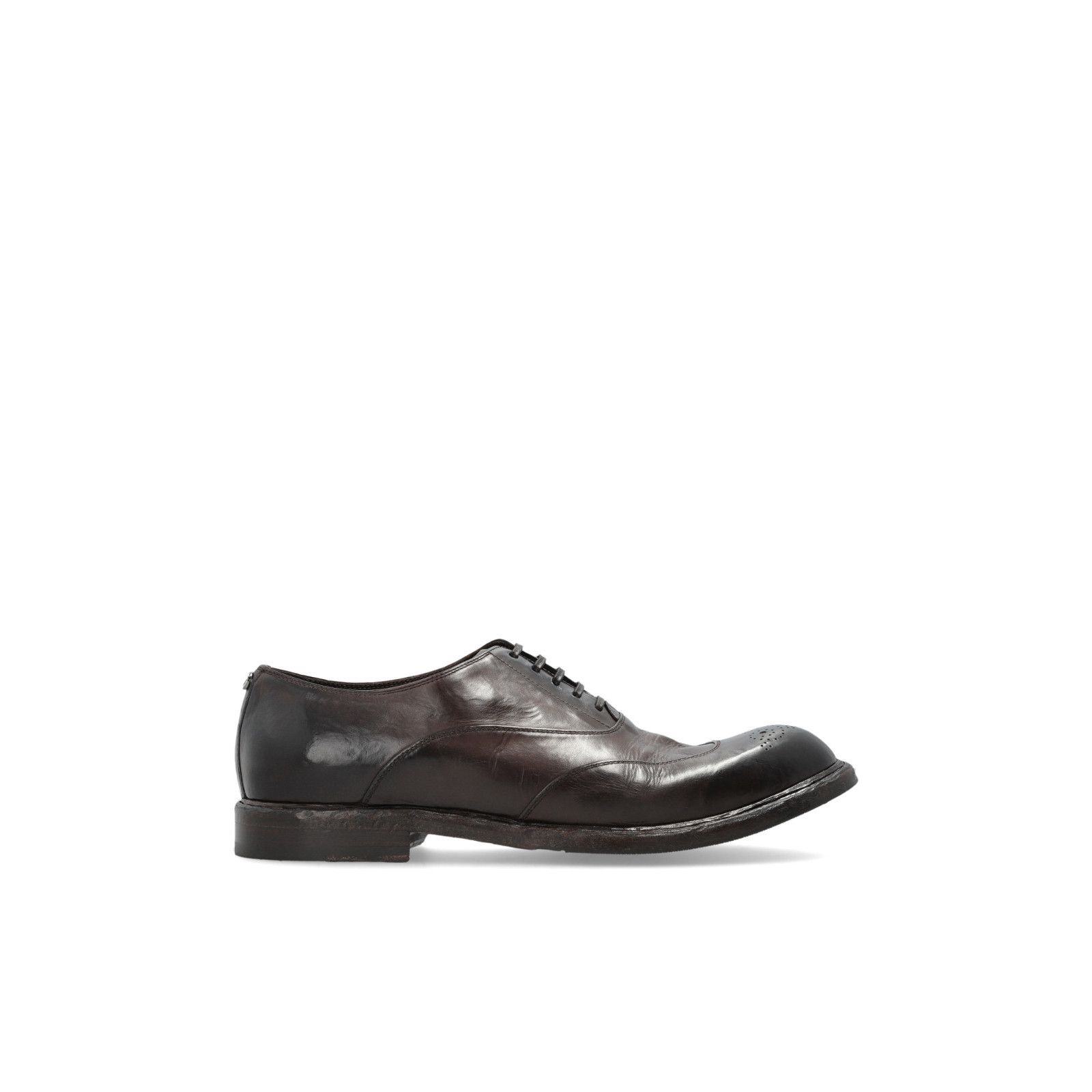 DOLCE&GABBANA Vintage Brown Leather Loafers New & Authentic