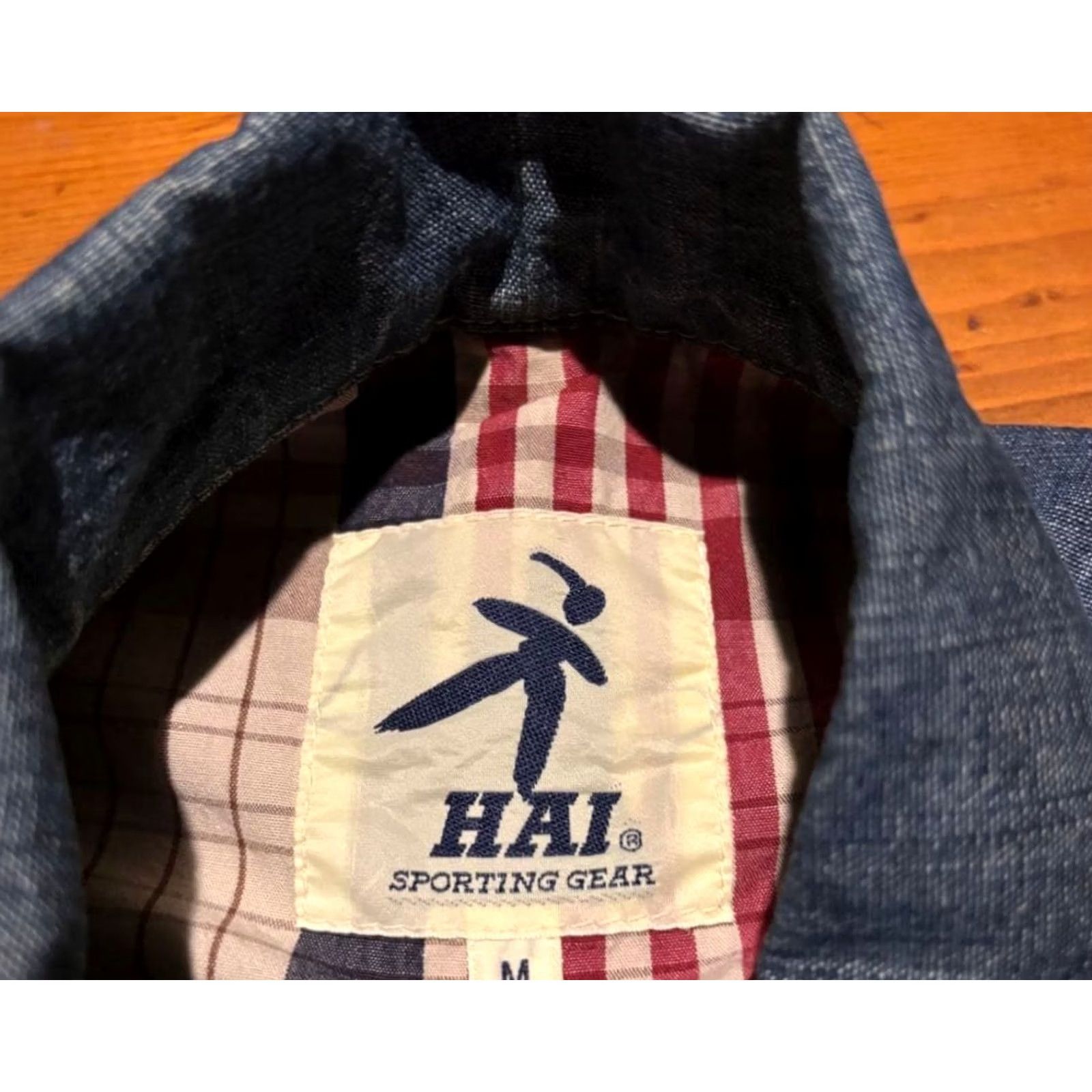 Issey Miyake ISSEY MIYAKE HAI SPORTING GEAR DENIM JACKET MEN Multicolor Cotton M Used Jacket Mens Denim Jacket Denim Jacket Men Multicolor Cotton M Used Size US M / EU 48-50 / 2 - 8 Thumbnail