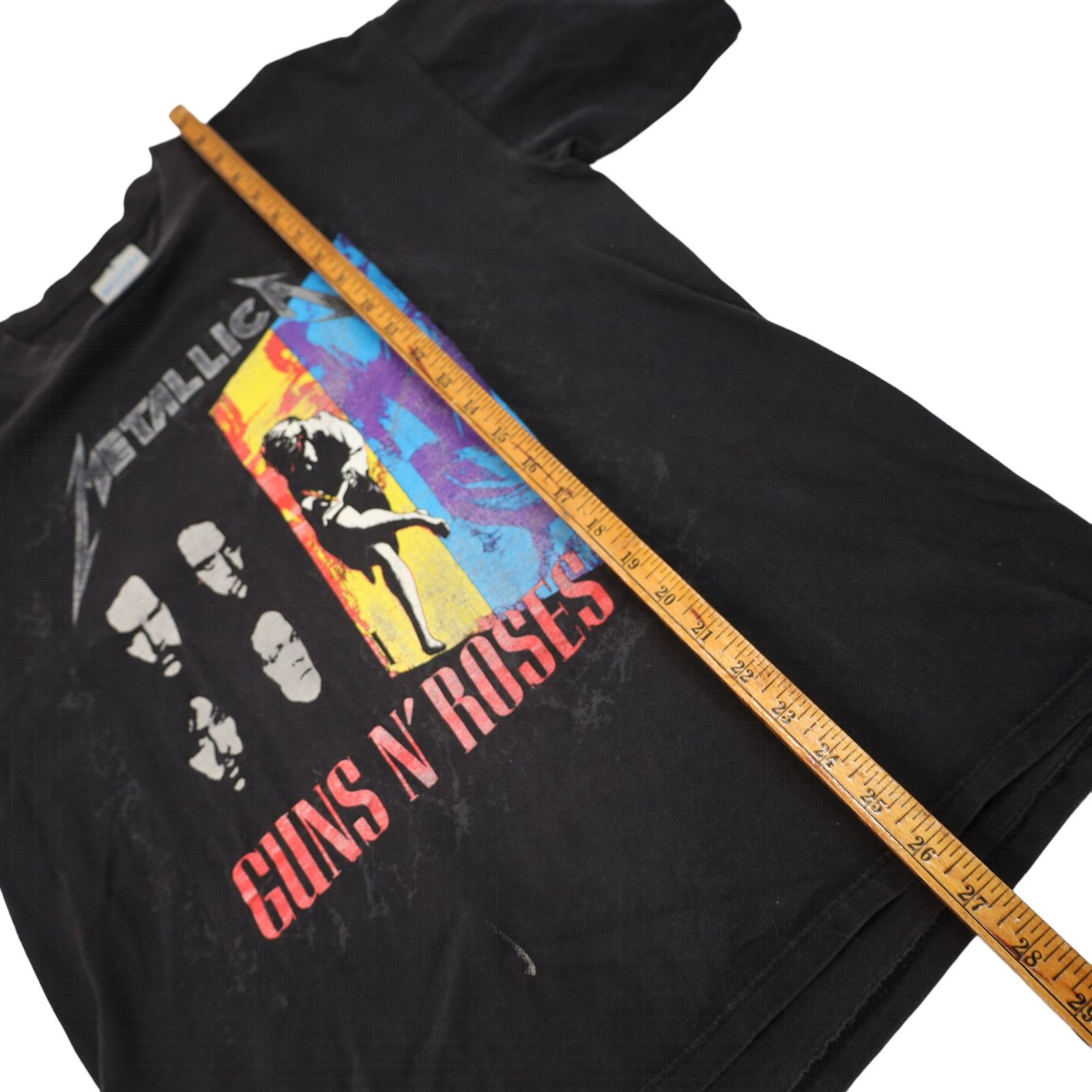 Band Tees × Brockum × Vintage Vintage 1992 Metallica & Guns N' Roses Graphic Tour T Shirt Size US L / EU 52-54 / 3 - 7 Thumbnail