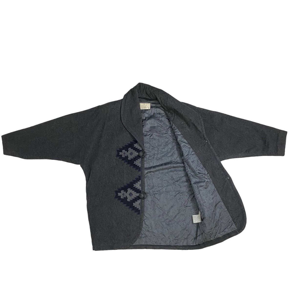 Japanese Brand Cordier shawl collar chimayo native navajo wool jacket Size US M / EU 48-50 / 2 - 6 Thumbnail