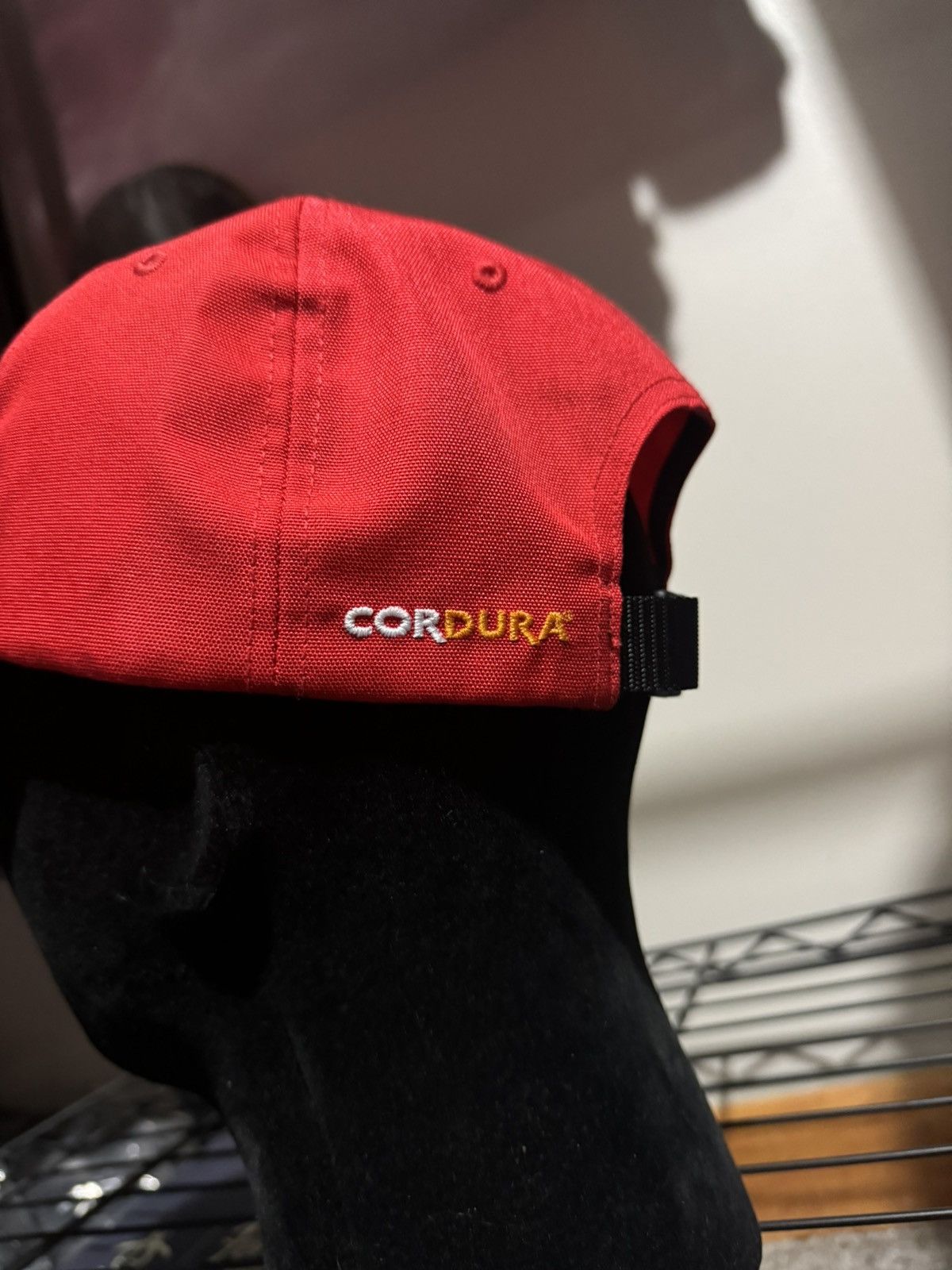 Supreme Supreme Cordura Small Box 6-Panel Red Size ONE SIZE - 4 Thumbnail