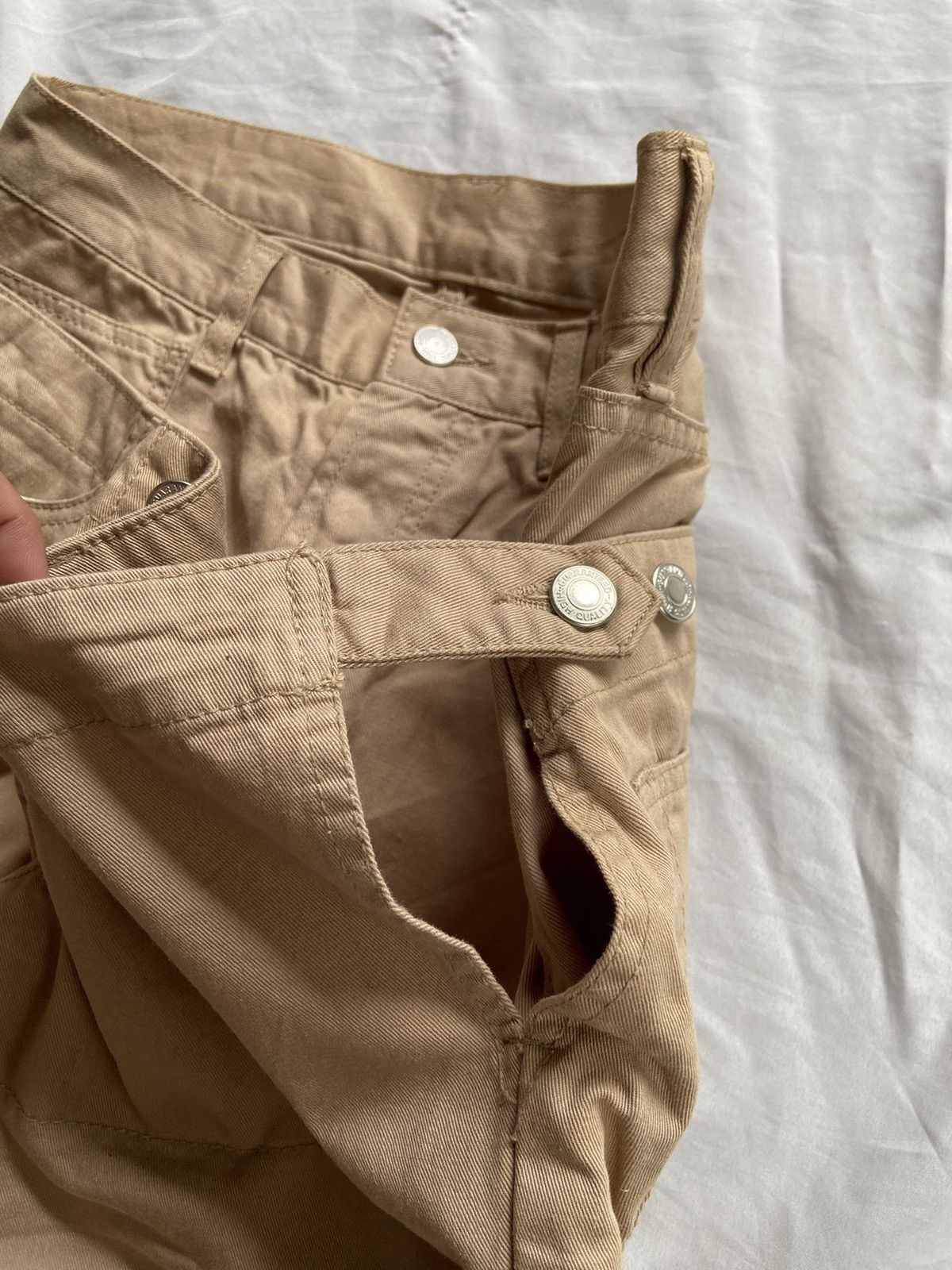 Japanese Brand DOUBLE LAYER JAPANESE CASUAL CHINO PANTS Size US 30 / EU 46 - 8 Thumbnail