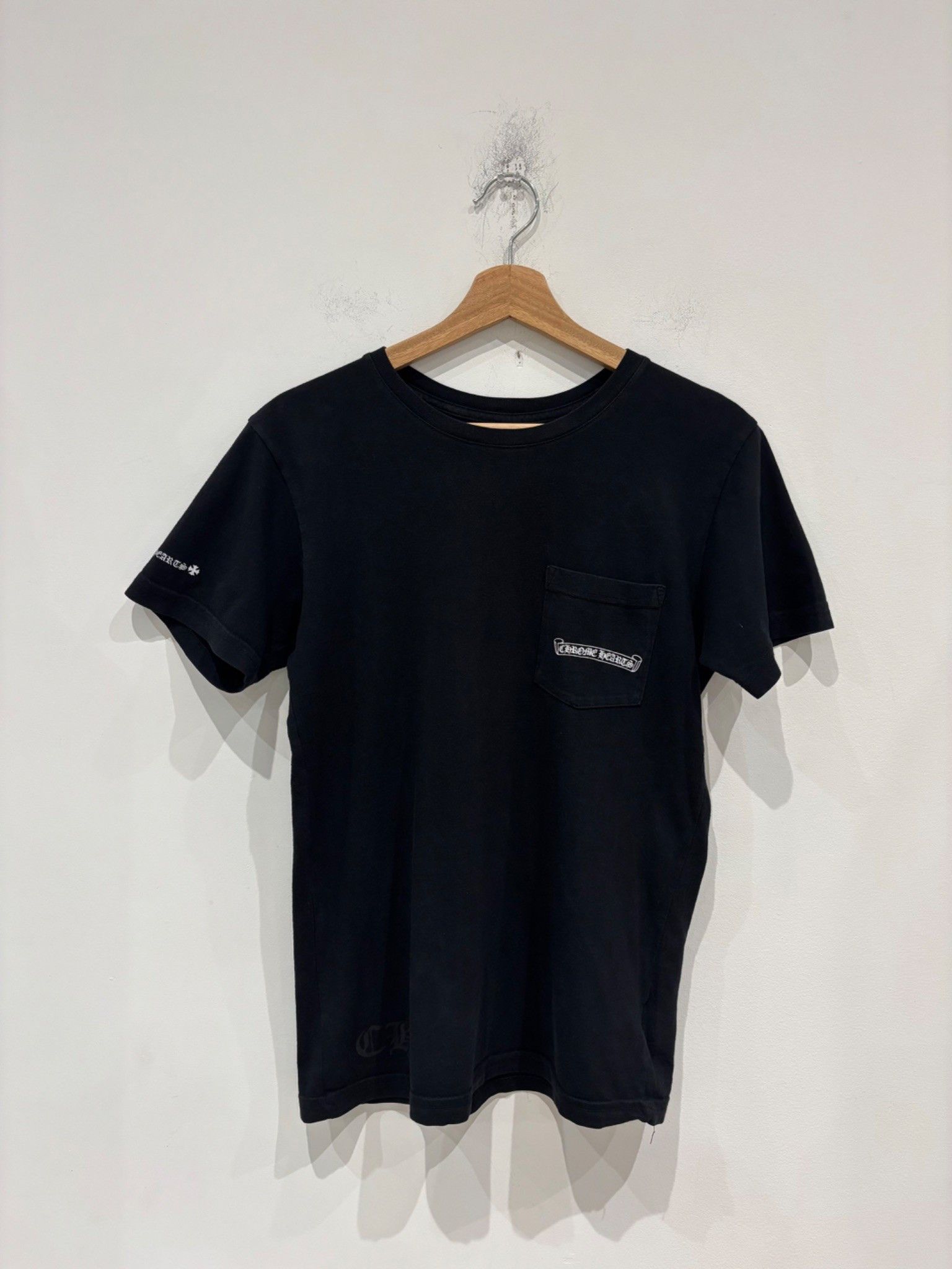 Chrome Hearts Chrome Hearts Eye Chart Tee Black Size US S / EU 44-46 / 1 - 1 Thumbnail