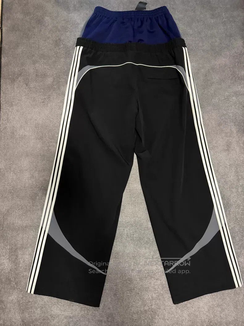 Balenciaga Balenciaga size S Black and Blue Colorblocked Sweatpants Size US 27 - 2 Thumbnail