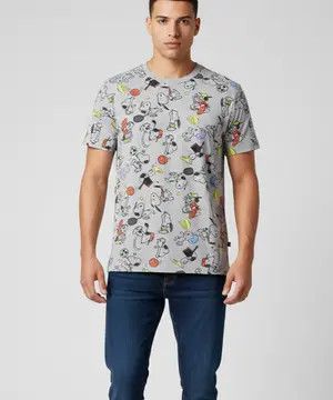 Peanuts Peanut Snoopy Fullprint Graphics Tshirt Rare Edition Size US XL / EU 56 / 4 - 6 Thumbnail