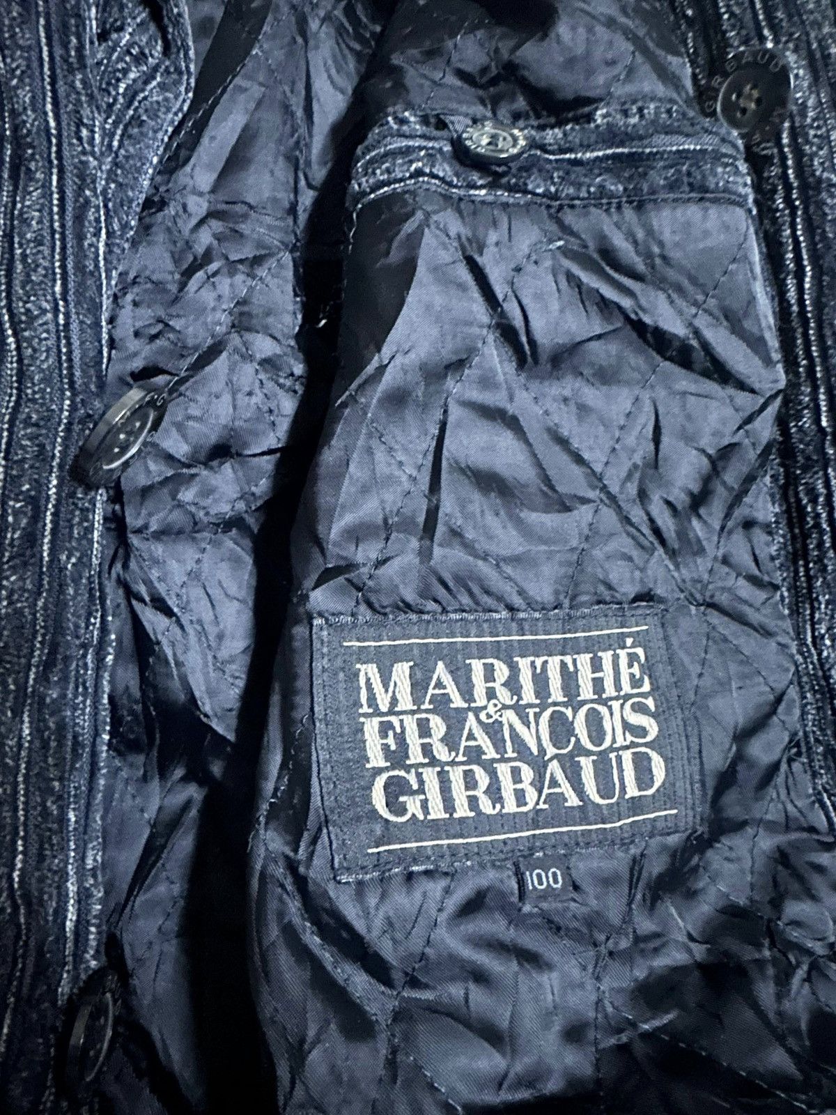 Marithe + Francois Girbaud Vtg💥Marithe&Francois Girbaud Double Breasted Long Jacket Size US L / EU 52-54 / 3 - 9 Thumbnail