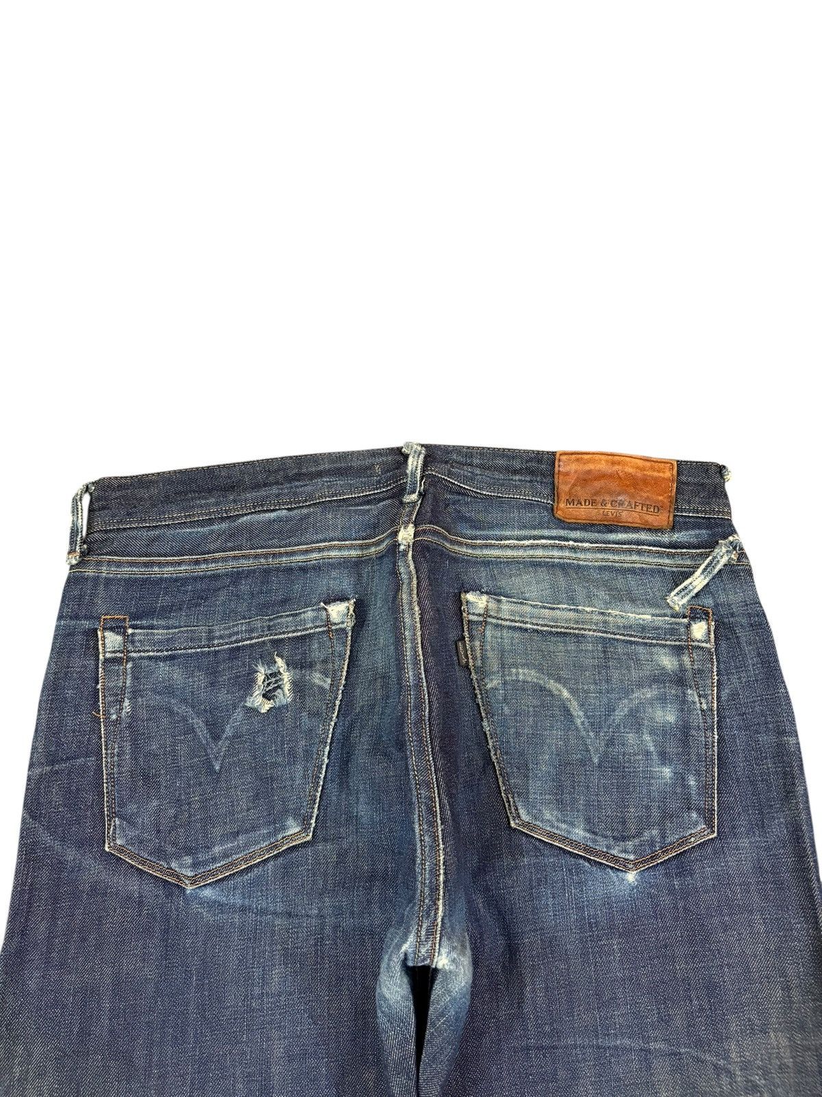 Levi's Made & Crafted Vintage Y2k Levis Made & Crafted Blue Wash Jeans Size US 31 - 8 Thumbnail