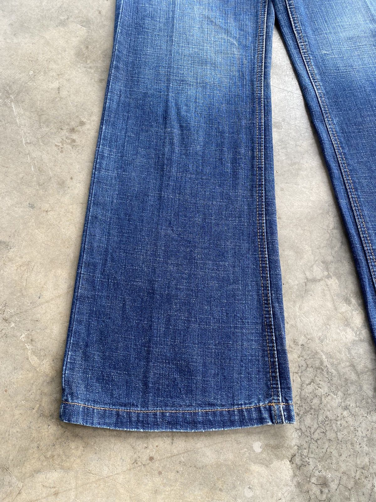 Hysteric Glamour × Japanese Brand × PERSON'S Flare Baggy Japan Person’s Washed Blue p53 Size US 29 - 9 Thumbnail