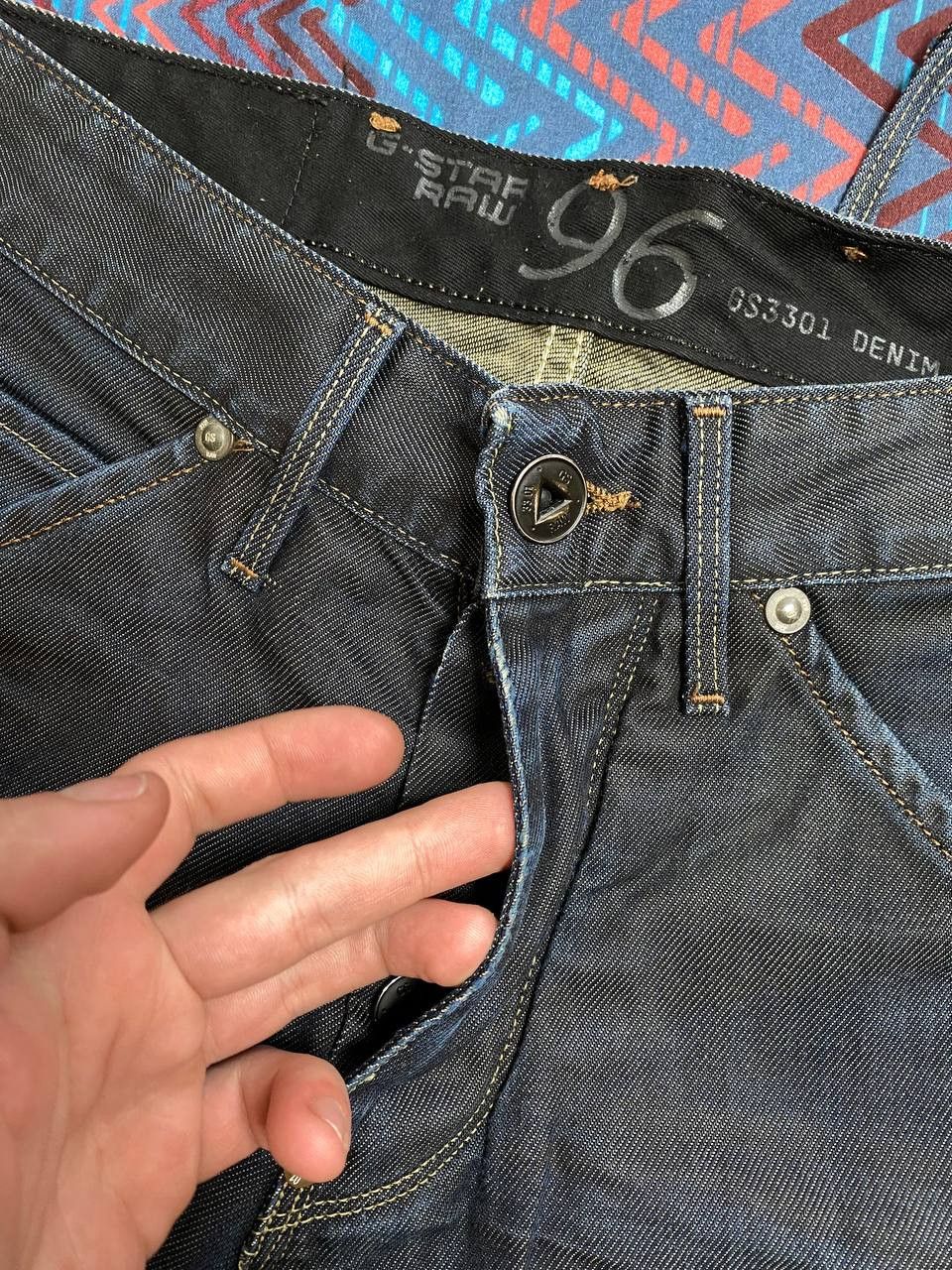 G-Star jeans pants logo #96 G-Star Raw Y2K vintage GS3301 Size 26" / US 2 / IT 38 - 17 Thumbnail