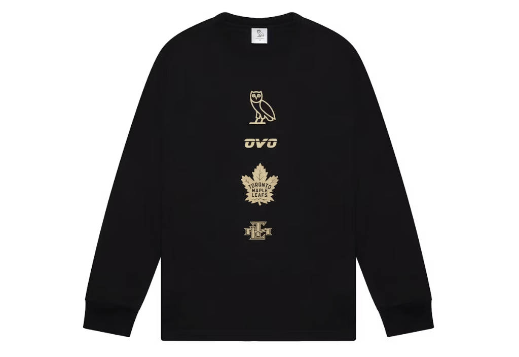 Drake OVO x NHL x Toronto Maple Leafs Banner Longsleeve T-Shirt Size US M / EU 48-50 / 2 - 3 Thumbnail