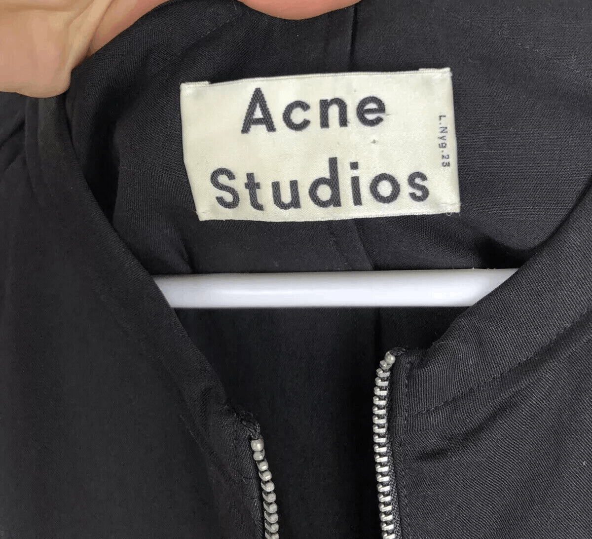 Acne Studios ACNE STUDIOS Twist Fluid Knee Dress ASYMMETRIC Avant garde Size XS / US 0-2 / IT 36-38 - 15 Thumbnail