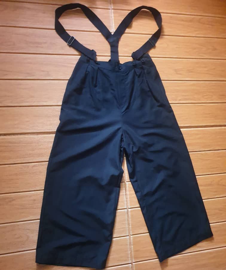 Japanese Brand Studio clip Japanese brand overall black pant Size 30" / US 8 / IT 44 - 4 Thumbnail