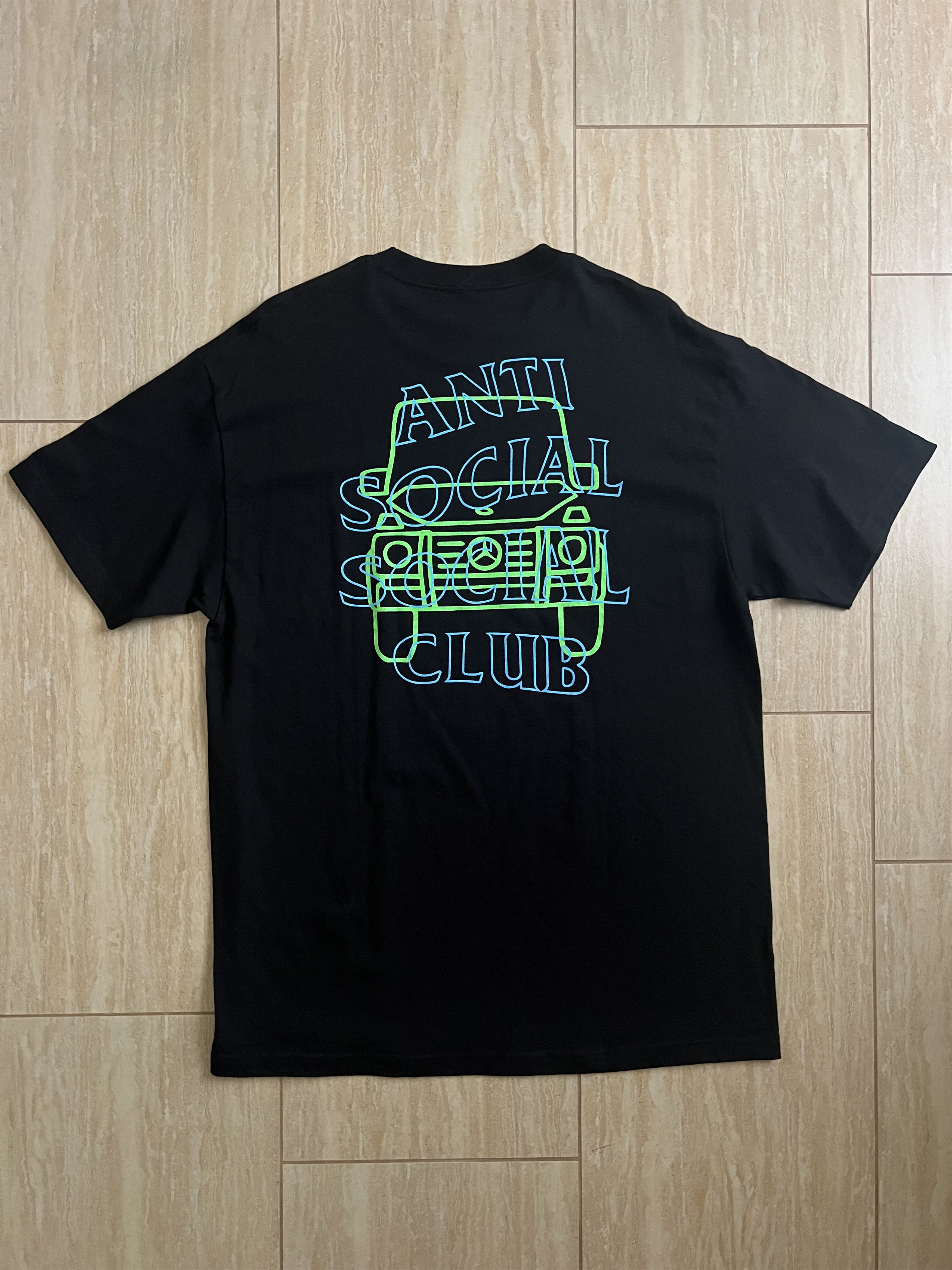 Anti Social Social Club Anti Social Social Club x RSVP Gallery Black Tee T-Shirt Size US XL / EU 56 / 4 - 2 Thumbnail
