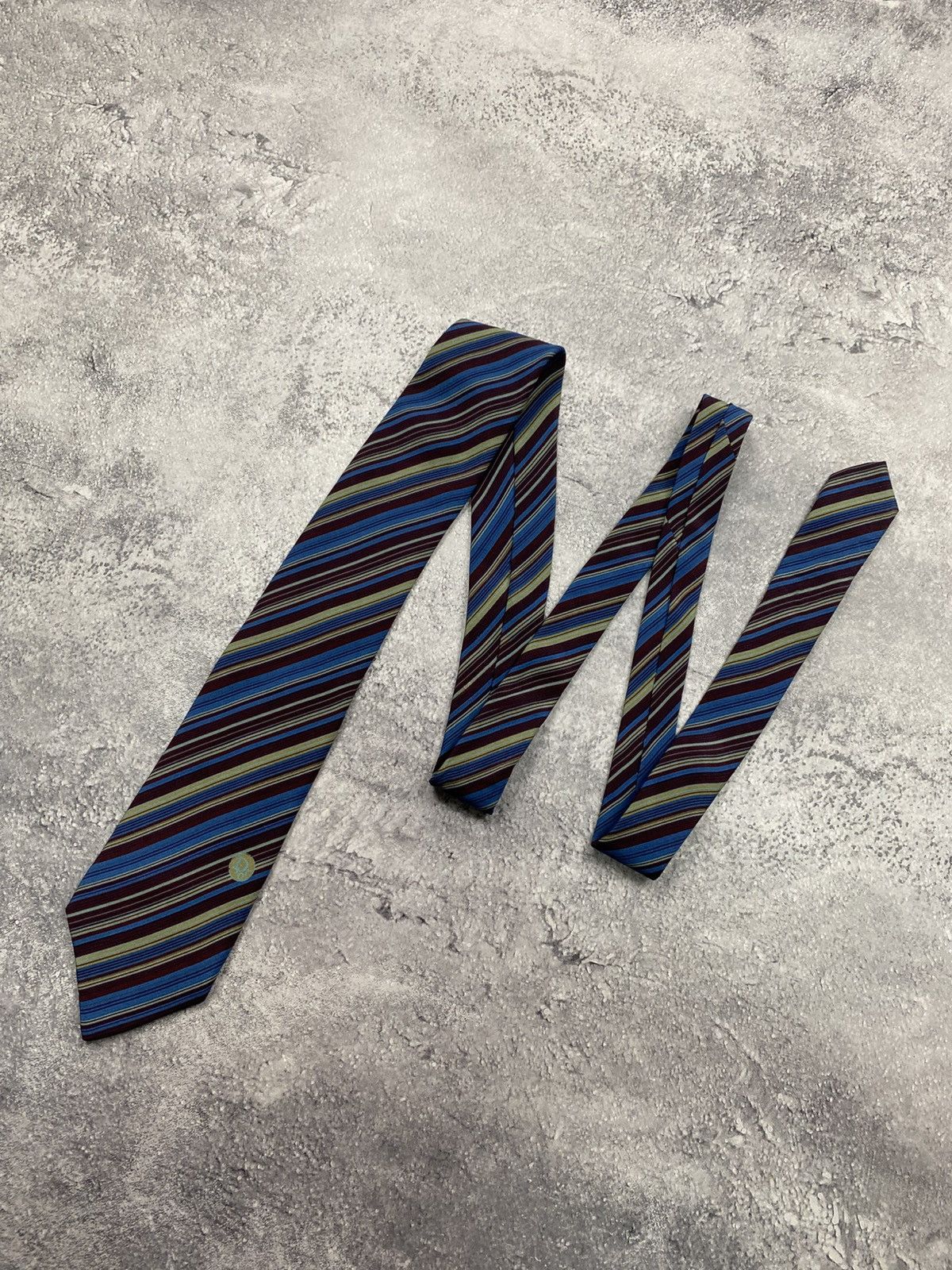 Christian Dior Monsieur CD Christian Dior Monsieur Silk Tie Vintage France ties rare Size ONE SIZE - 8 Thumbnail