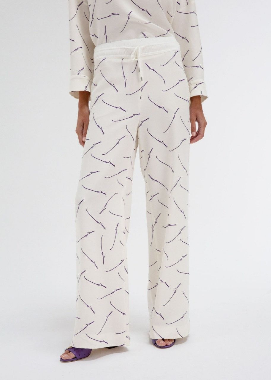 o1srvl11e0424 Trouser in Black & White