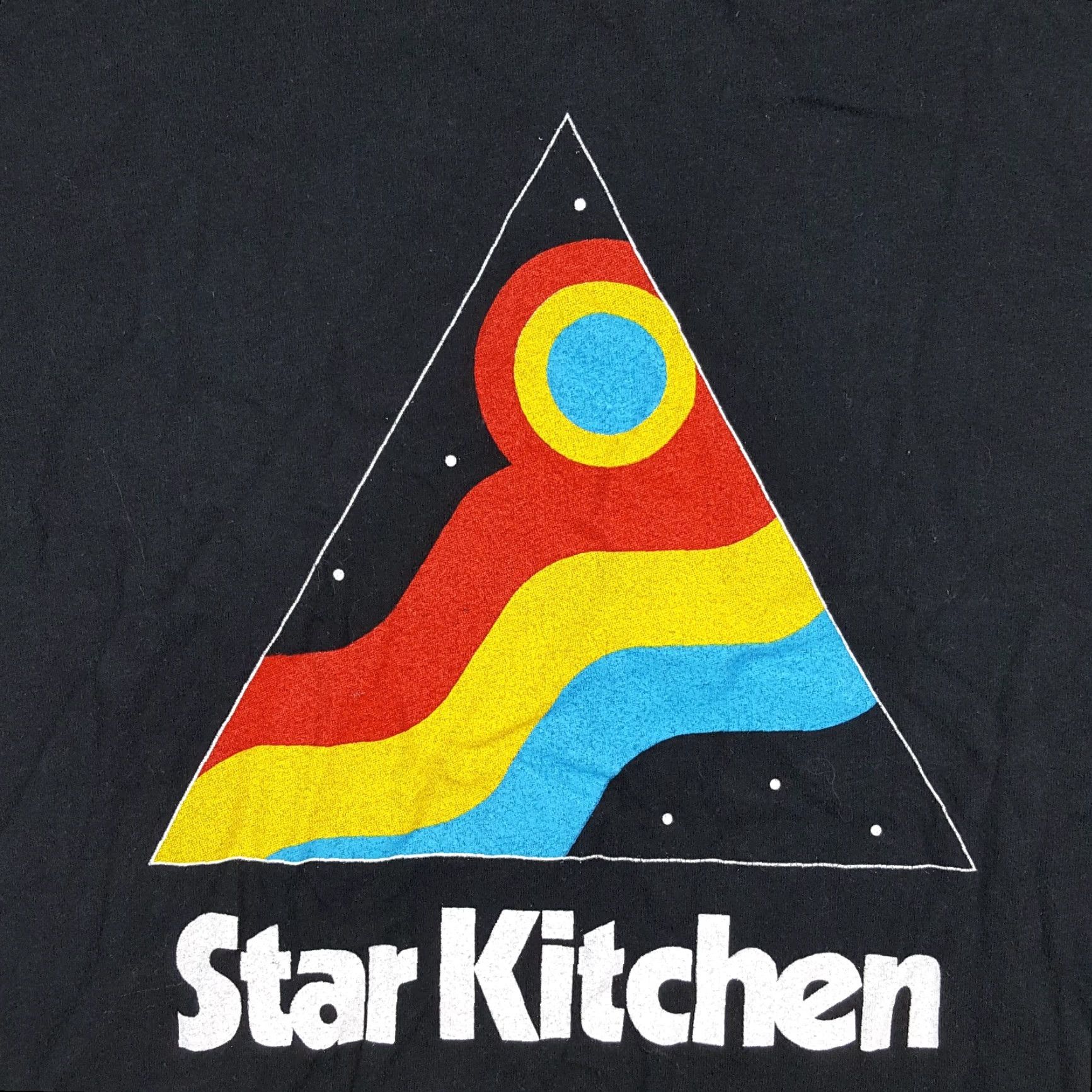 Vintage VINTAGE Star Kitchen Funk Band Rock Music Tour T-Shirt Adult Small Black Short Sleeve Y2K Mens Size US S / EU 44-46 / 1 - 2 Thumbnail