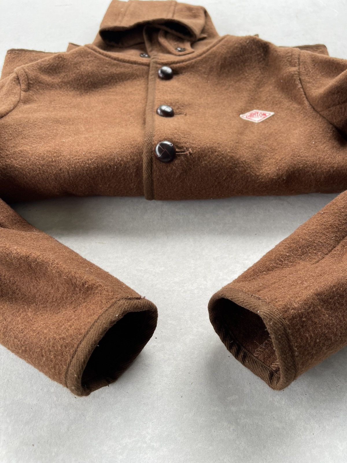 Danton × Japanese Brand 🔥 DANTON JAPAN MEN'S WOOL BUTTON JACKET Size US M / EU 48-50 / 2 - 11 Thumbnail