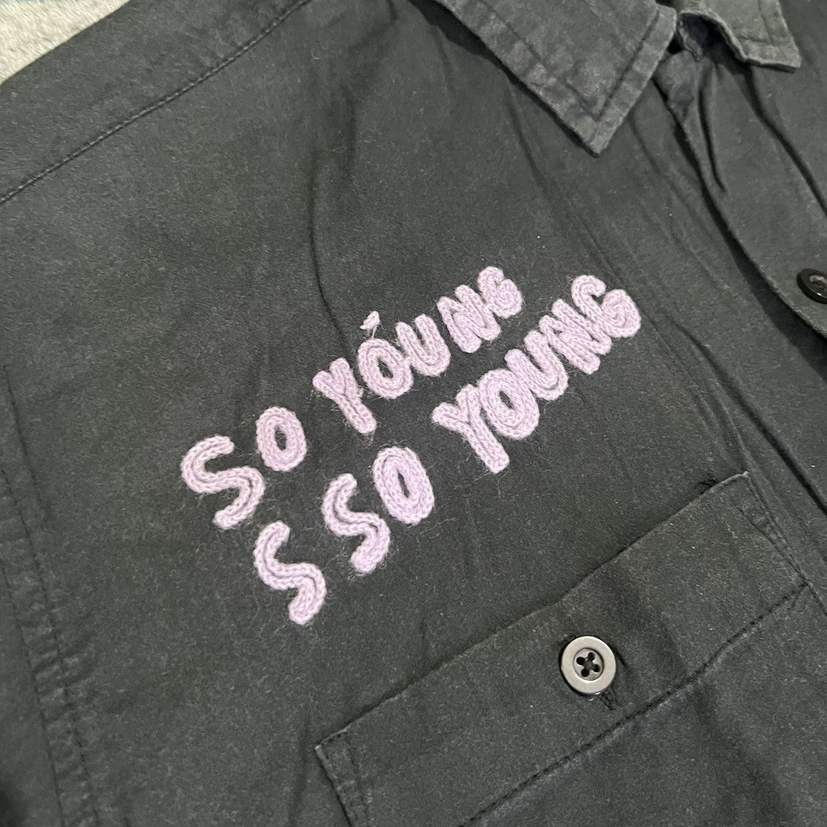 If Six Was Nine 1990s RNA UNISON - Embroidery Boxy Bowling Shirt Size US M / EU 48-50 / 2 - 4 Thumbnail
