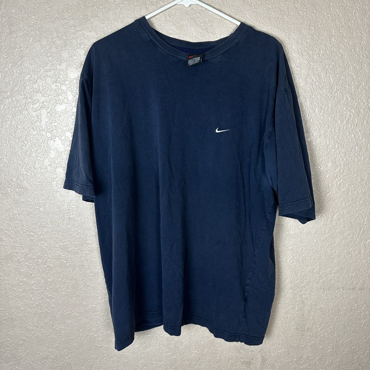 Nike × Vintage Vintage y2k Nike swoosh tshirt Size US XL / EU 56 / 4 - 1 Thumbnail
